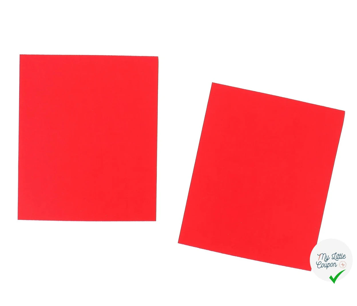 PIÈCES DE RÉPARATIONS AUTOCOLLANTES EN NYLON - RED - My Little Coupon