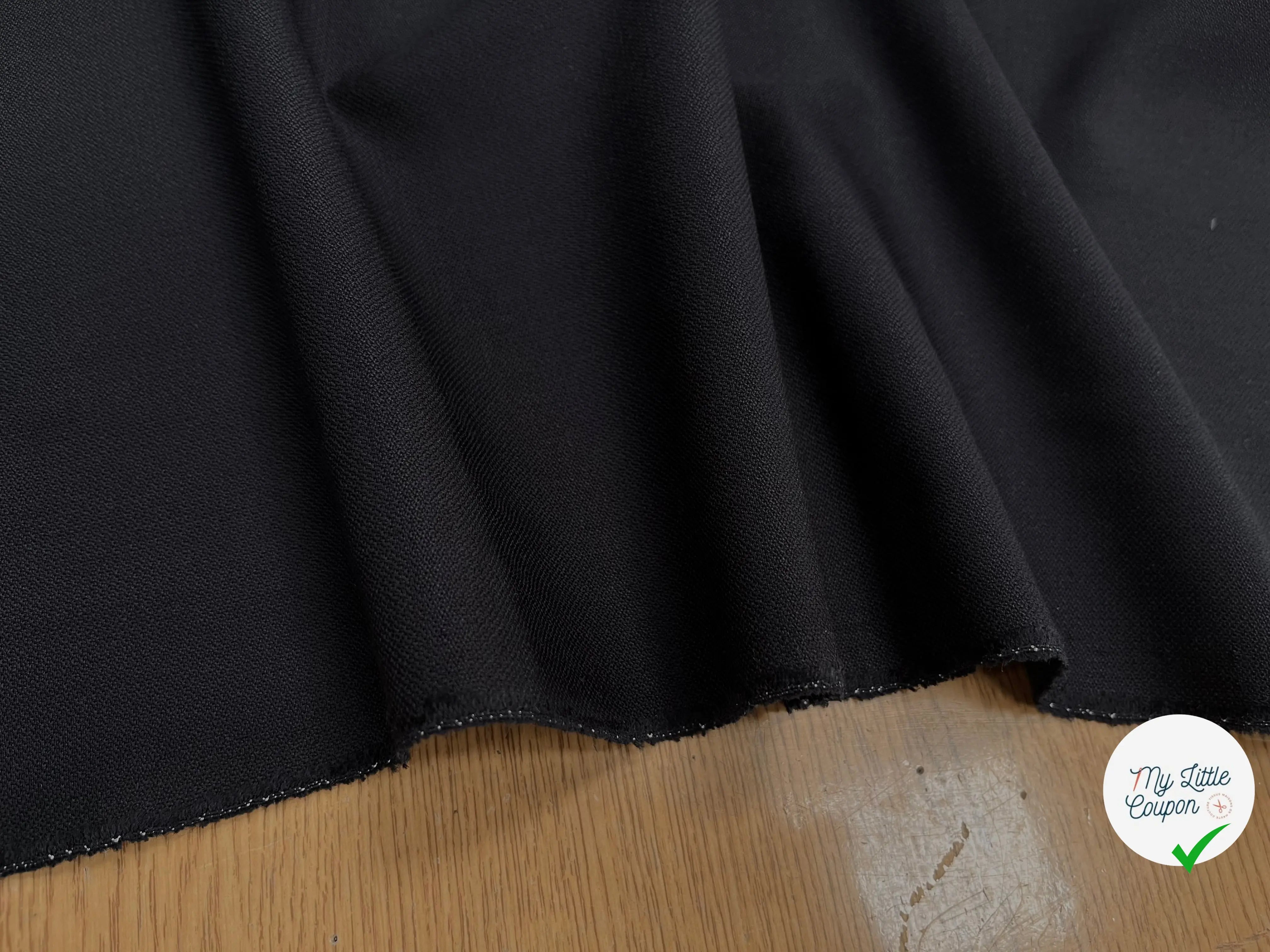 PIQUÉ DE COTON BLEU NAVY - My Little Coupon