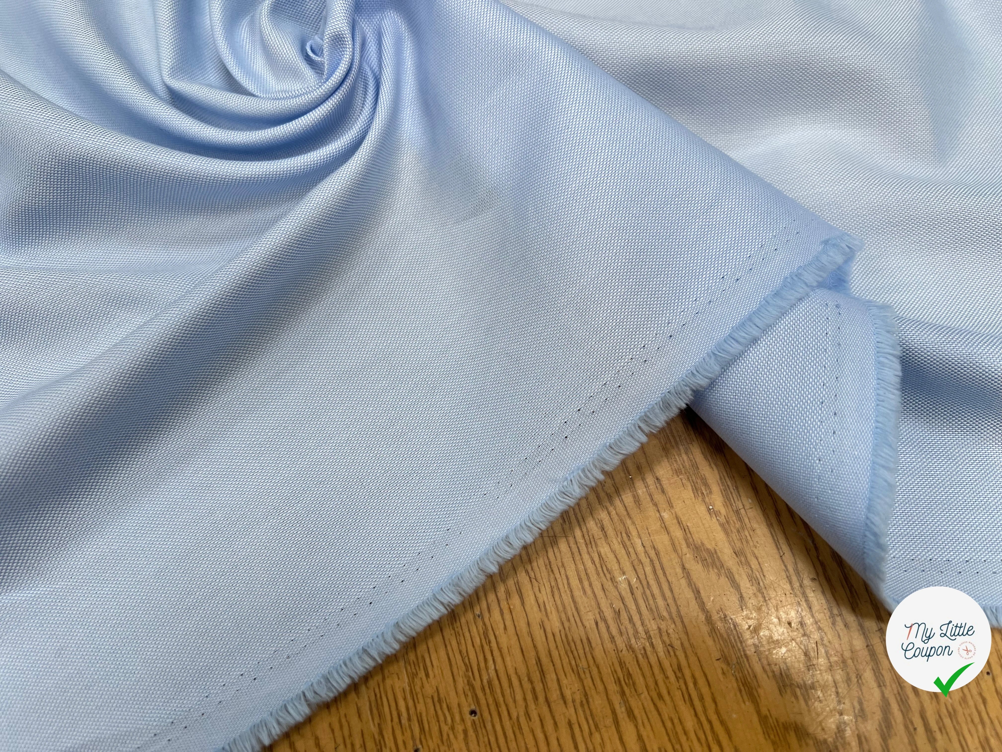 PIQUÉE DE COTON SUPERBE BLEU CIEL 155CM - My Little Coupon
