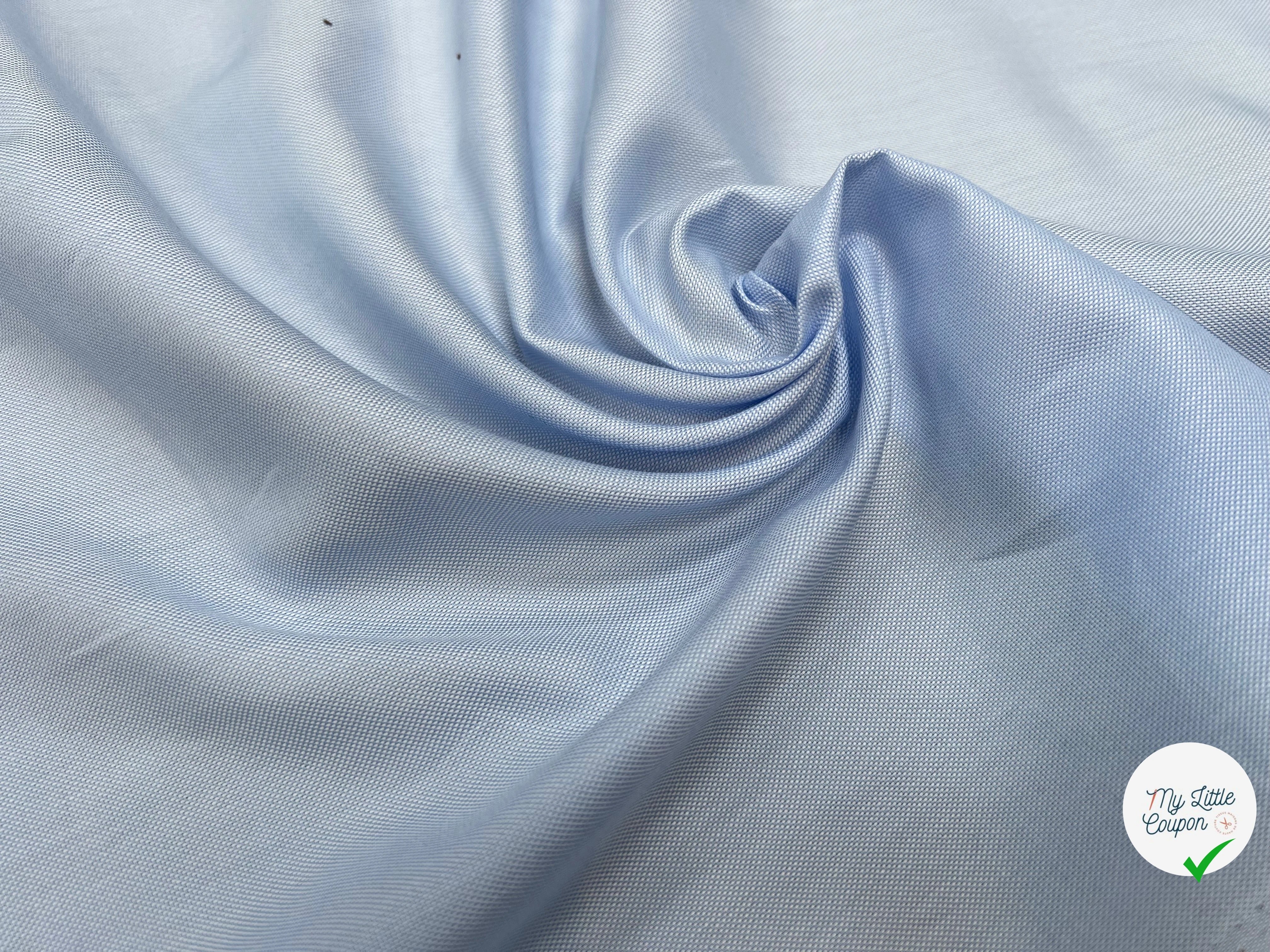 PIQUÉE DE COTON SUPERBE BLEU CIEL 155CM - My Little Coupon