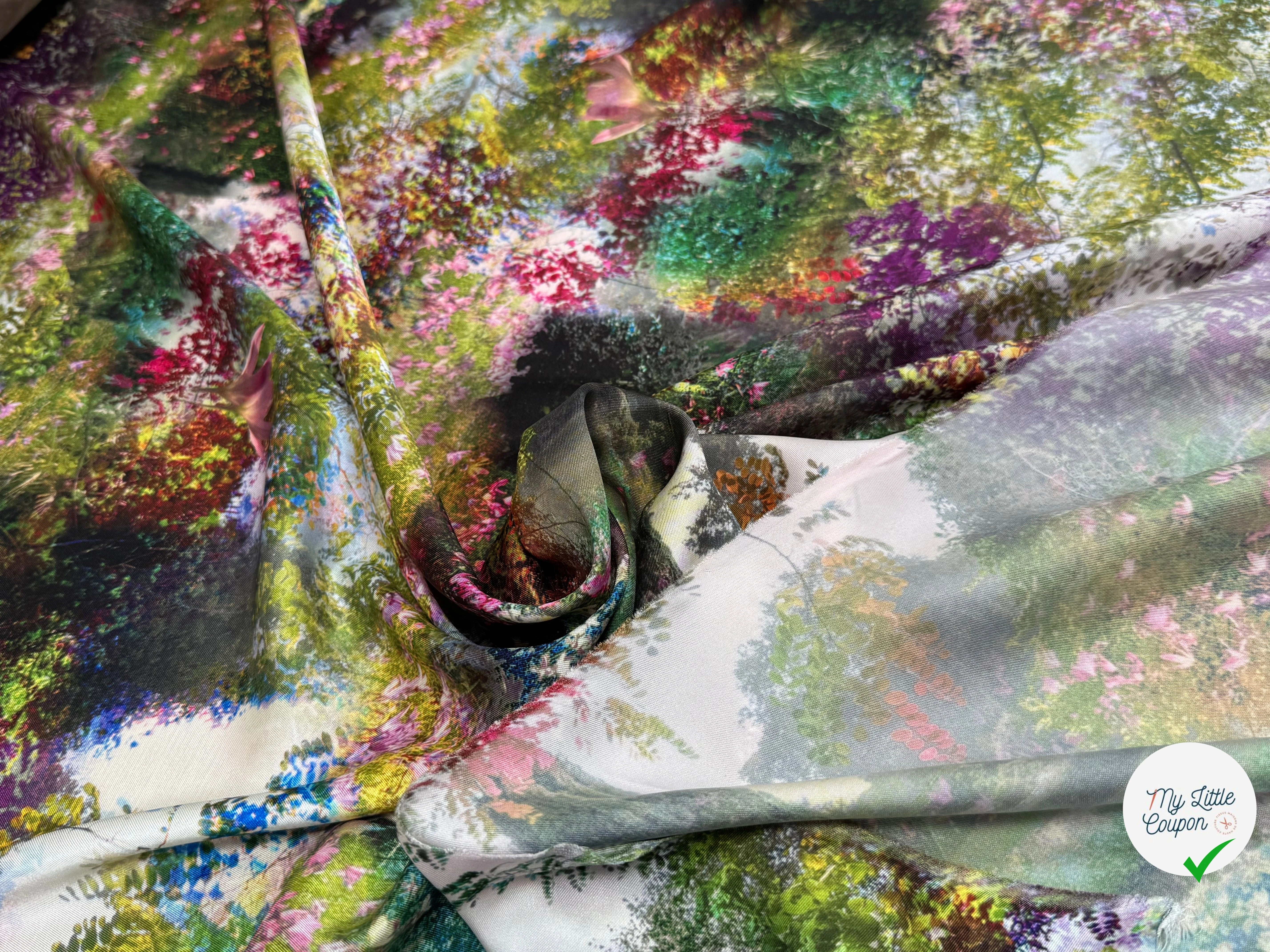 POLYESTER IMPRIMÉ FÉERIE NORDA FEERIE - My Little Coupon