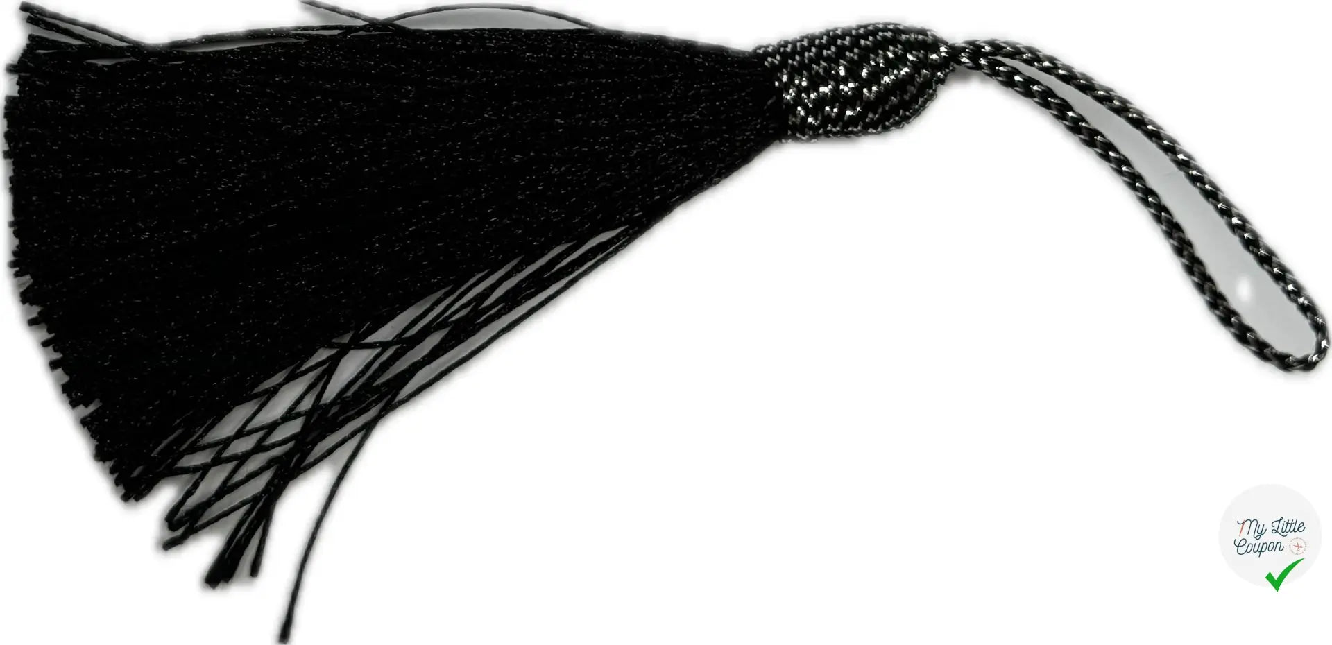 POMPON NOIR 10CM (lot de 2) - My Little Coupon