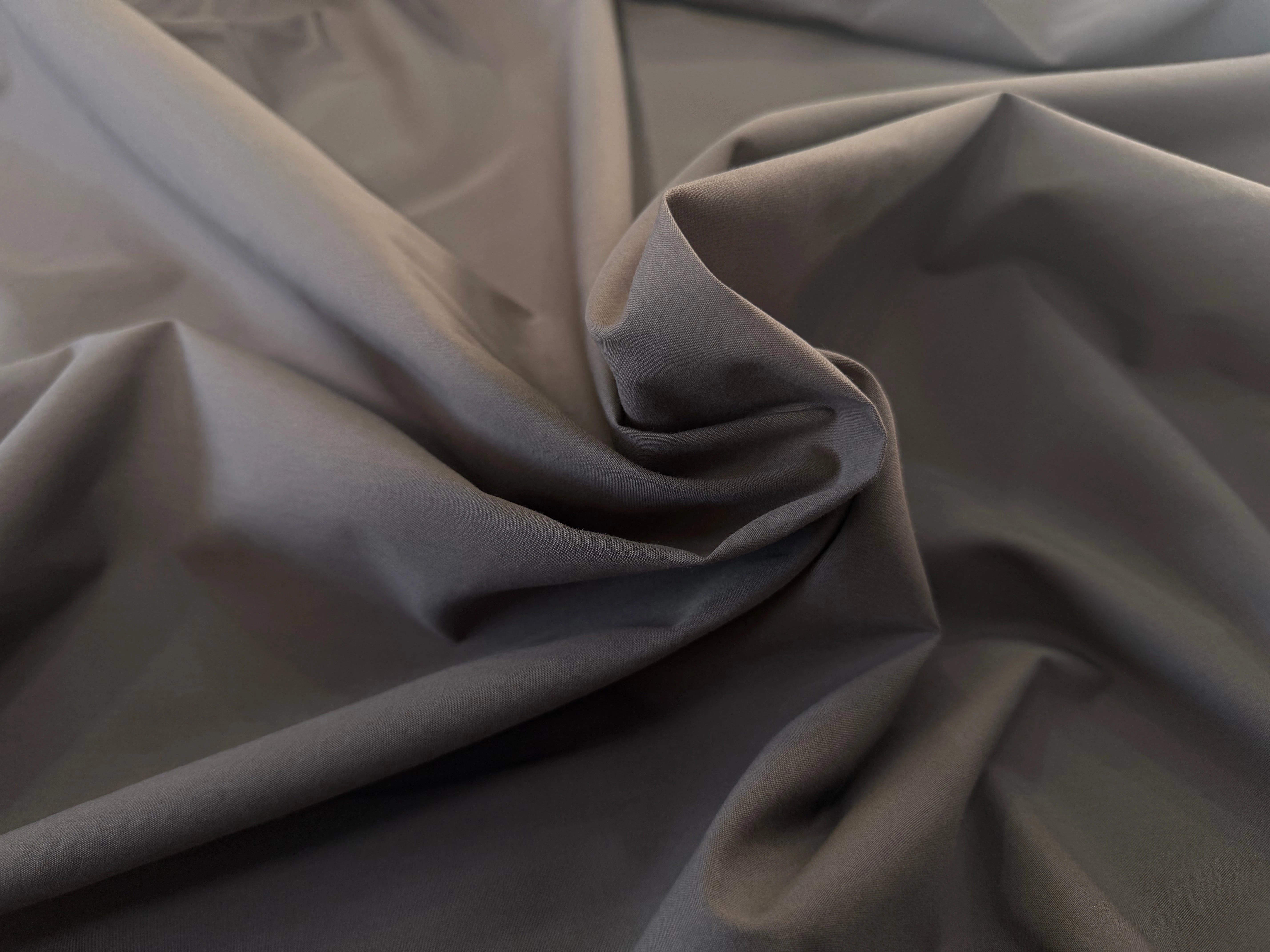 POPELINE COTON TAUPE LAIZE 150 - My Little Coupon