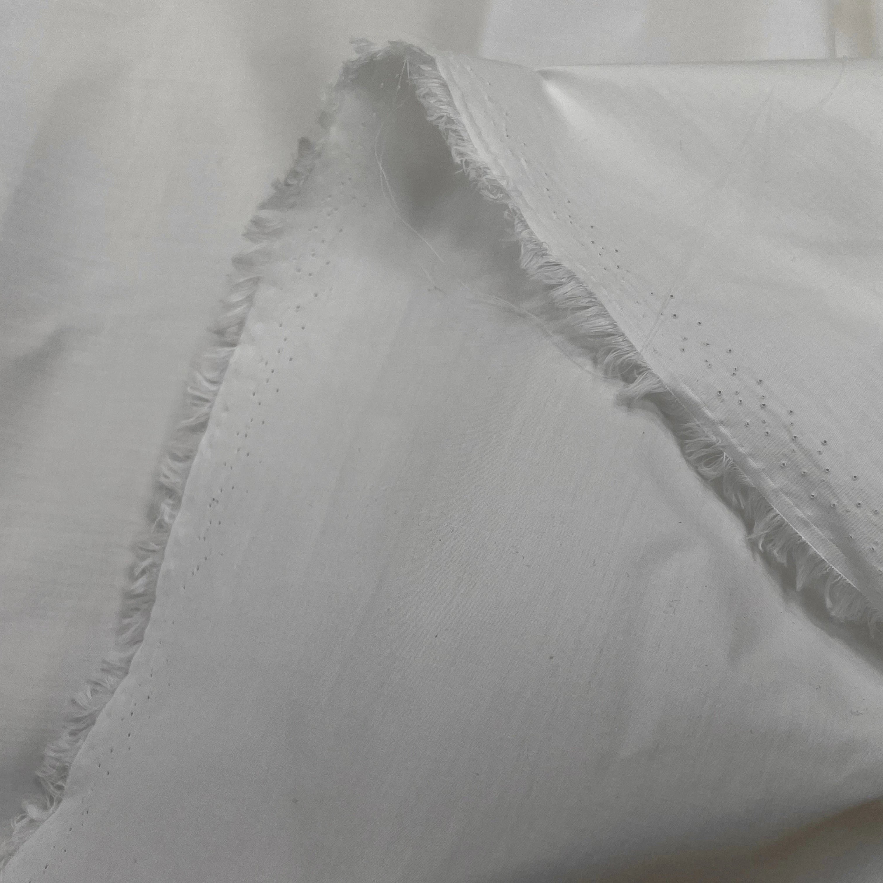 POPELINE DE COTON CRAQUANTE CRAIE 100% COTON 150CM - My Little Coupon