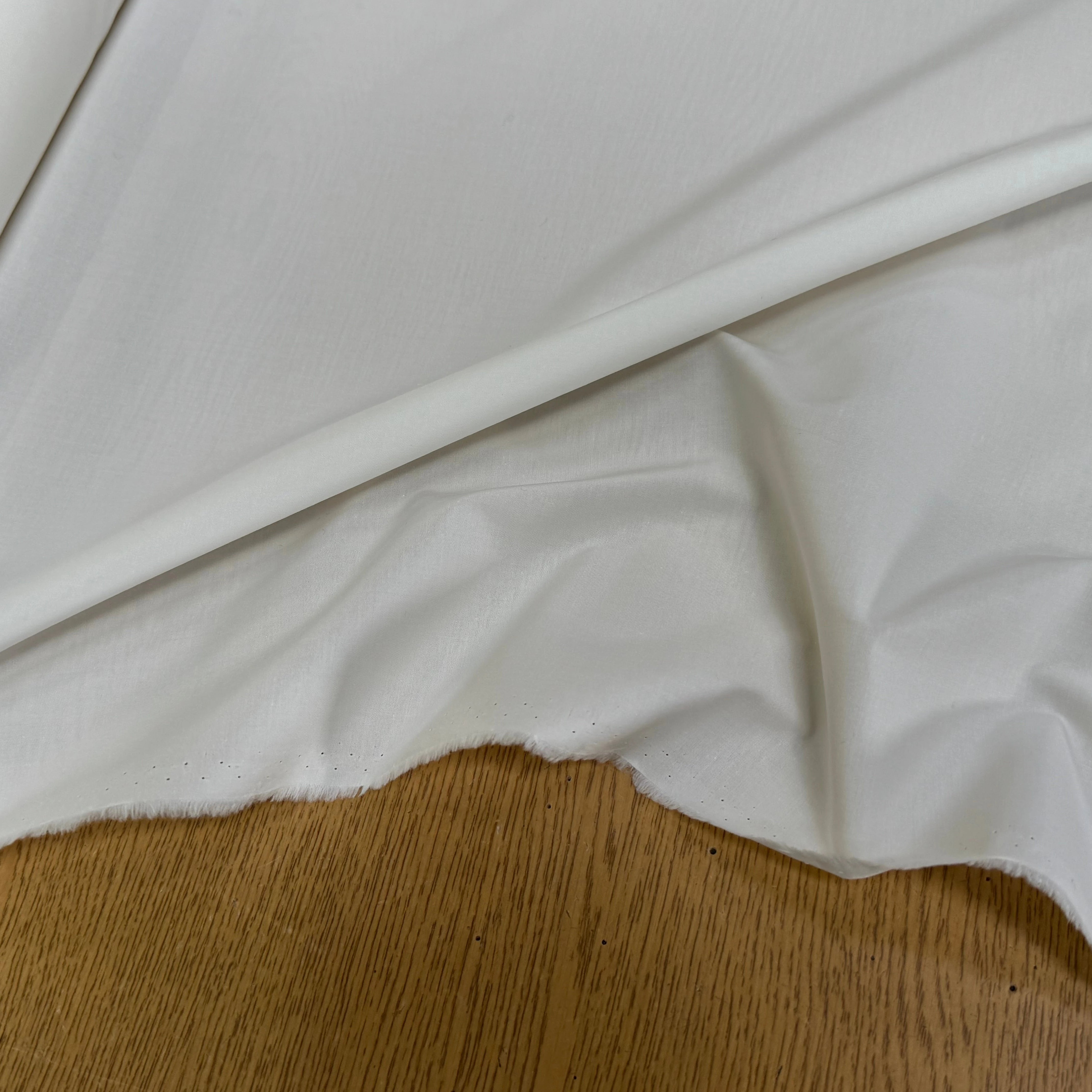 POPELINE DE COTON QUALITÉ COUTURE SNOW WHITE - My Little Coupon