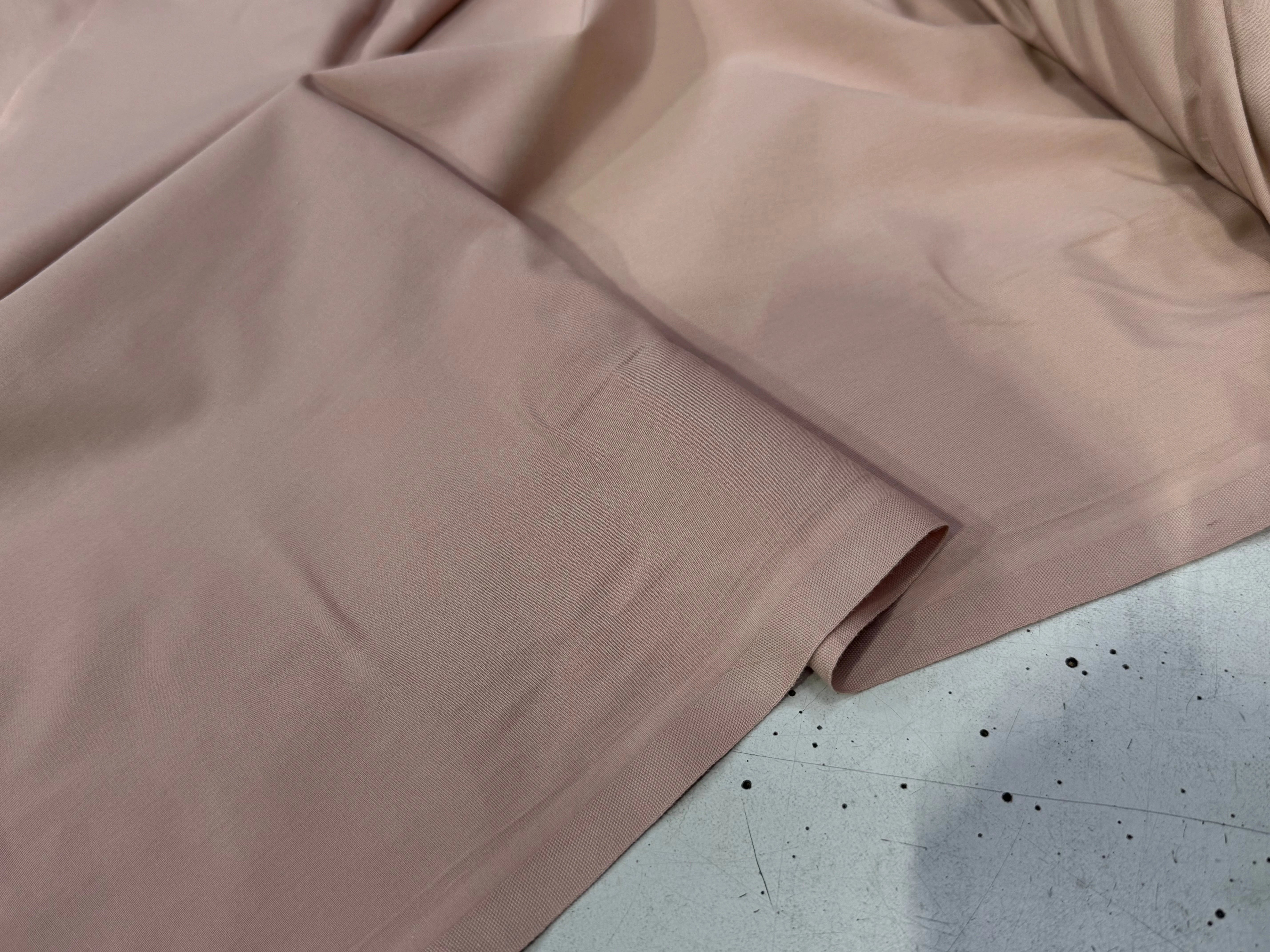 POPELINE DE COTON ROSE 150 CM - My Little Coupon