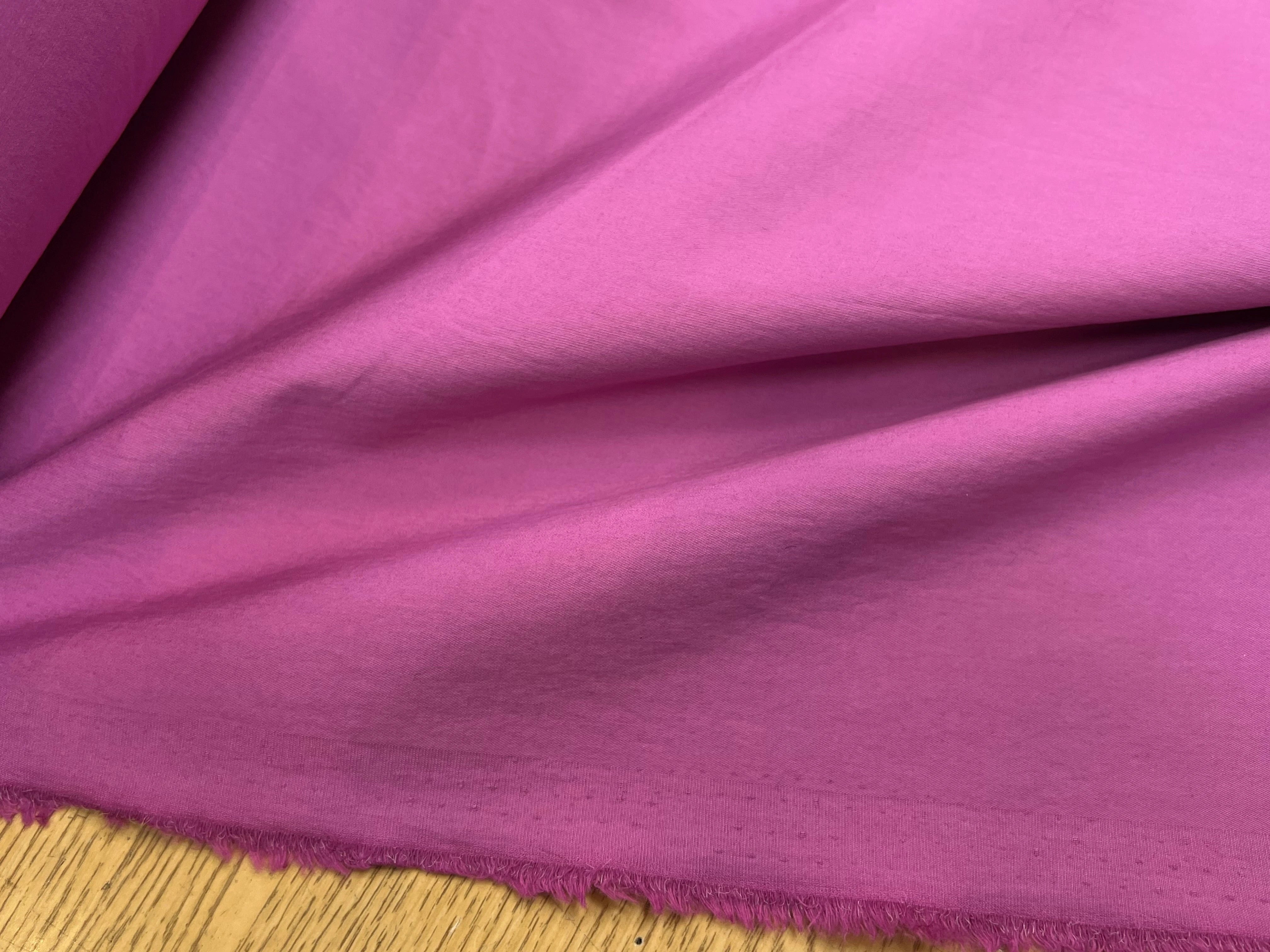 POPELINE DE COTON ROSE FUSHIA 145CM - My Little Coupon