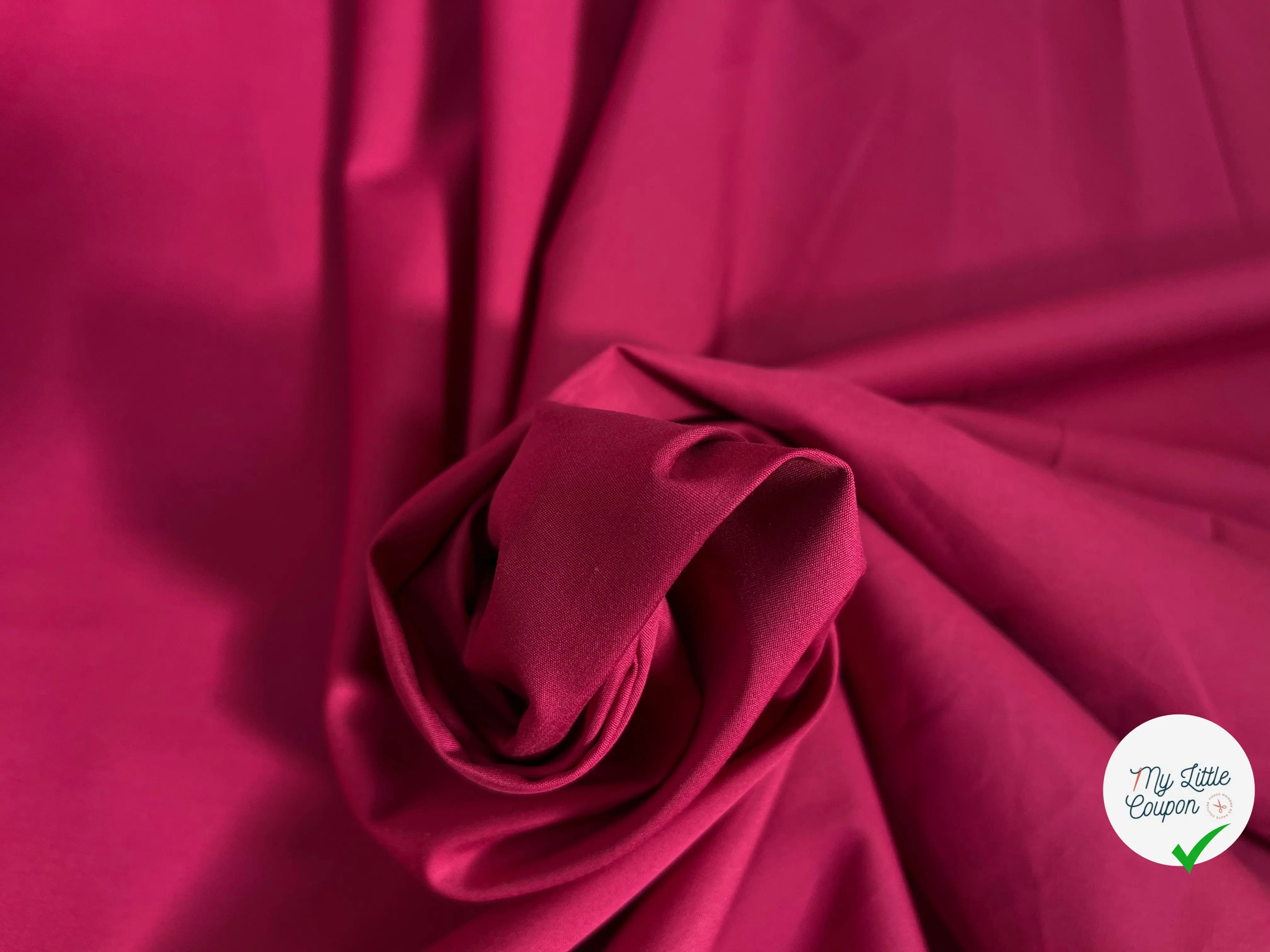 POPELINE UNIE ROSE TOUCHER ULTRA DOUX - My Little Coupon