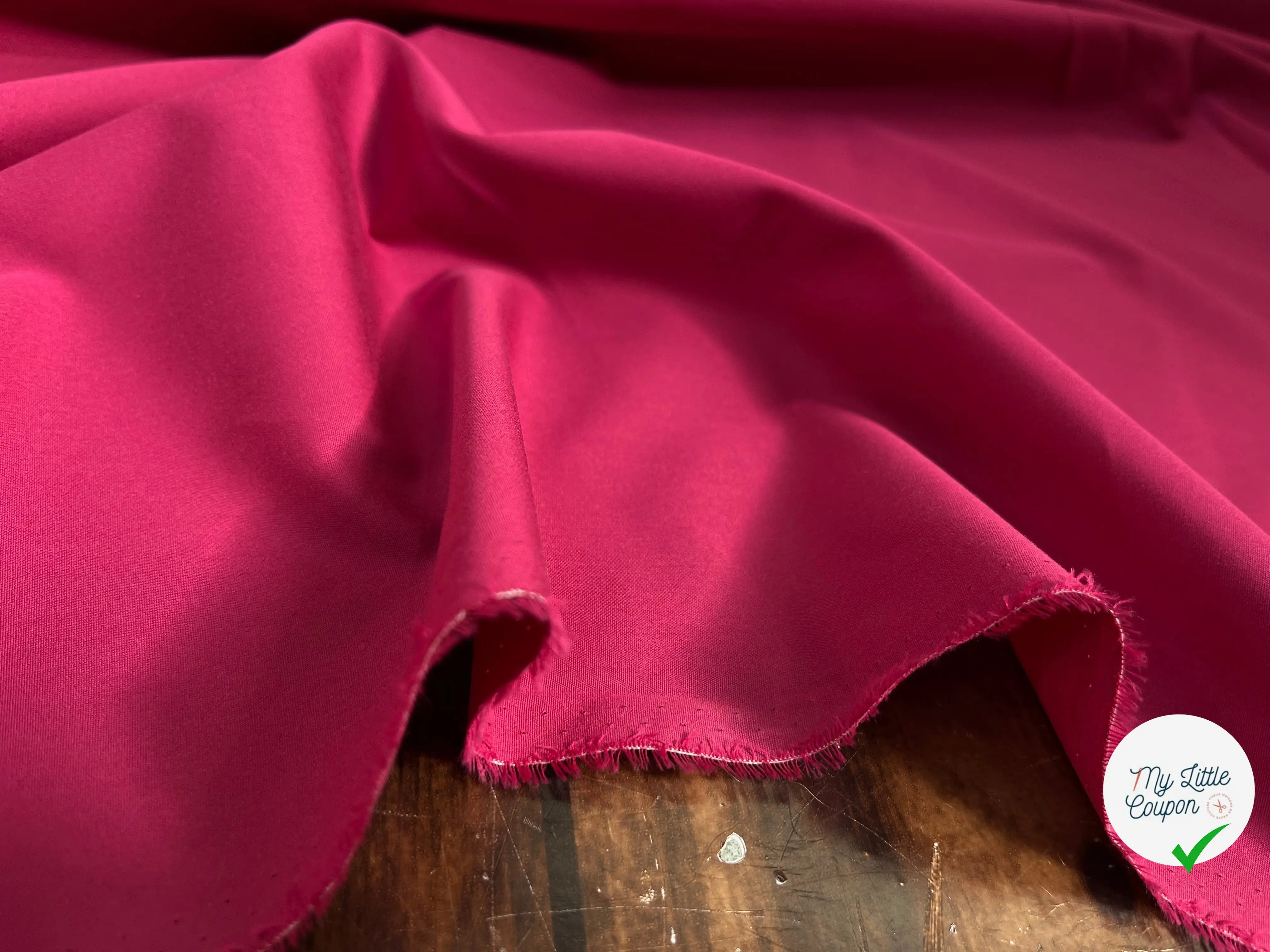 POPELINE UNIE ROSE TOUCHER ULTRA DOUX - My Little Coupon