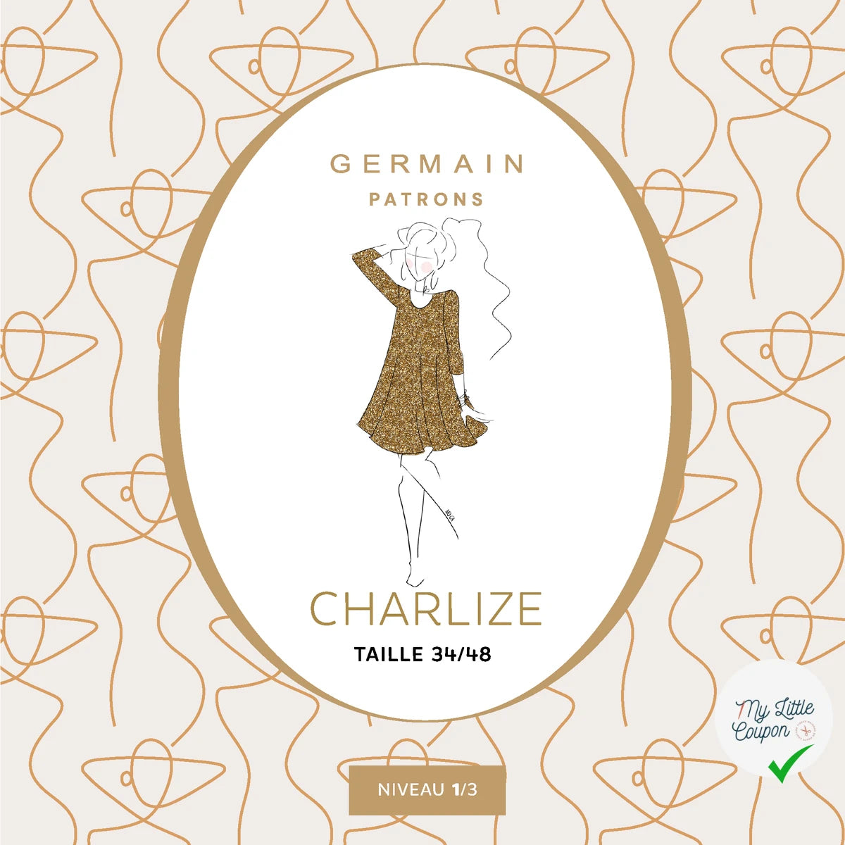 Patron Charlize – Du 34 au 48 – Germain Patrons - My Little Coupon