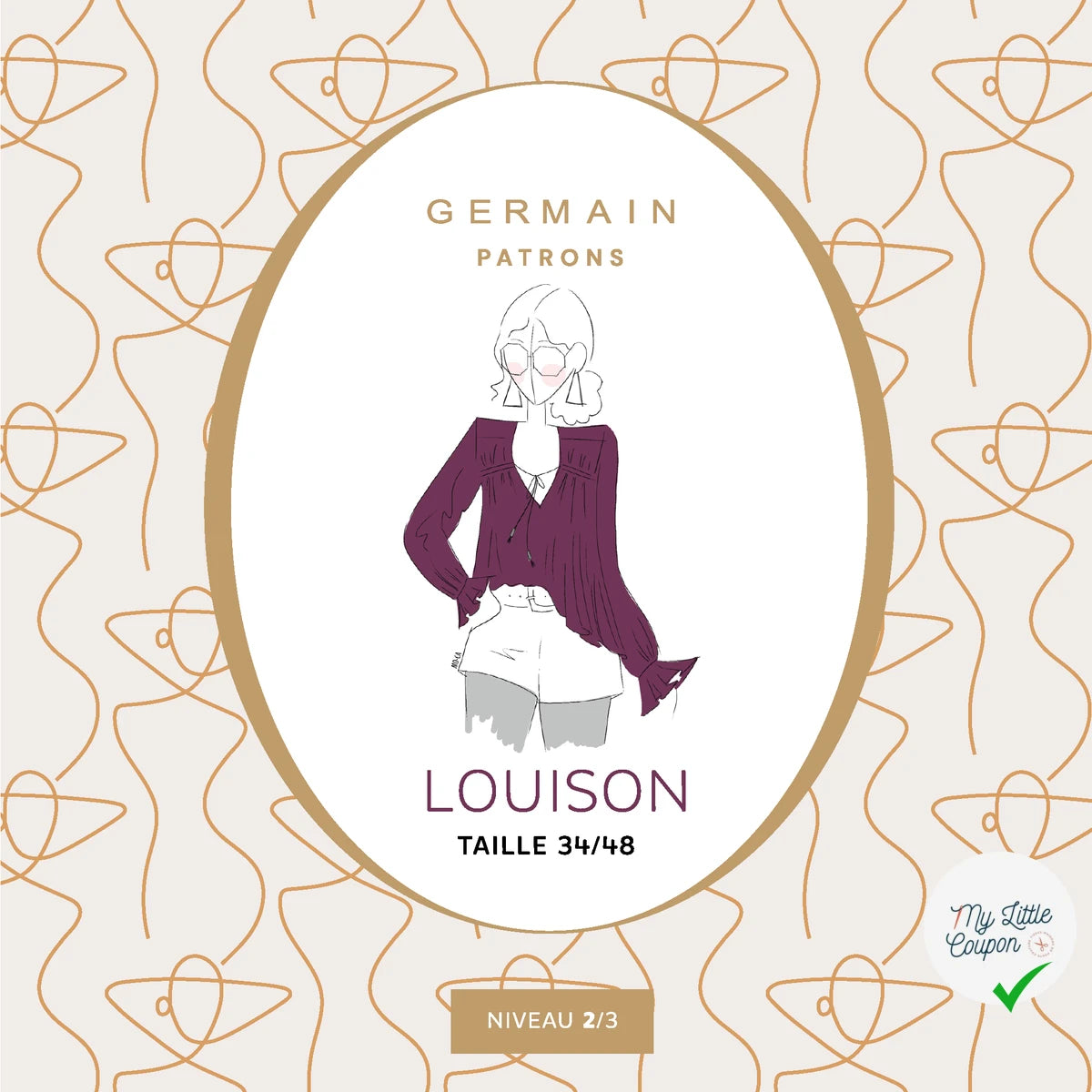 Patron Louison – Du 34 au 48 – Germain Patrons - My Little Coupon