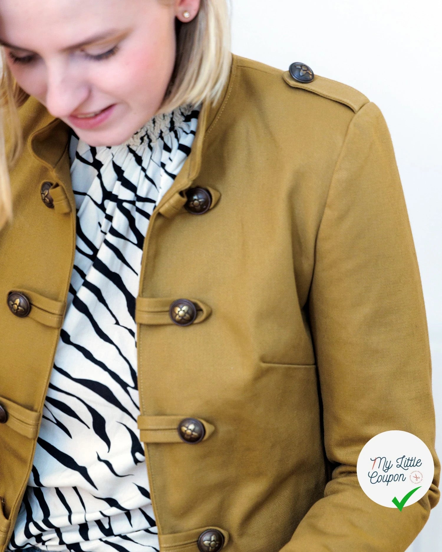 Patron Nadine - Veste - FR 34/56, US 2/24, UK 6/28 - Difficile - My Little Coupon