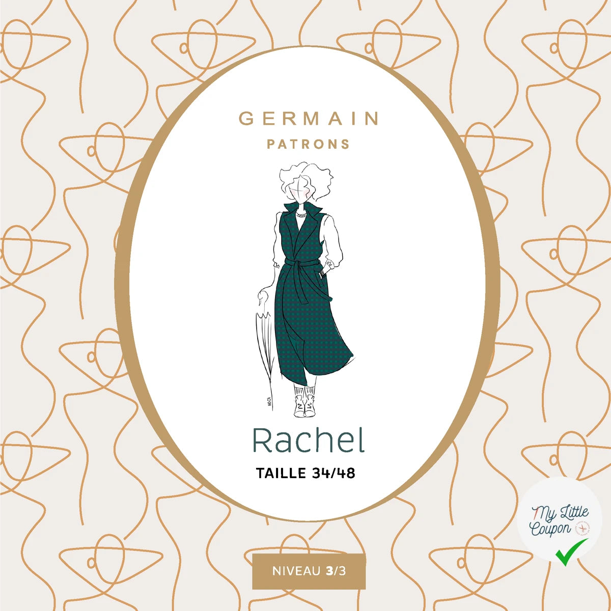 Patron Rachel – Du 34 au 48 – Germain Patrons - My Little Coupon