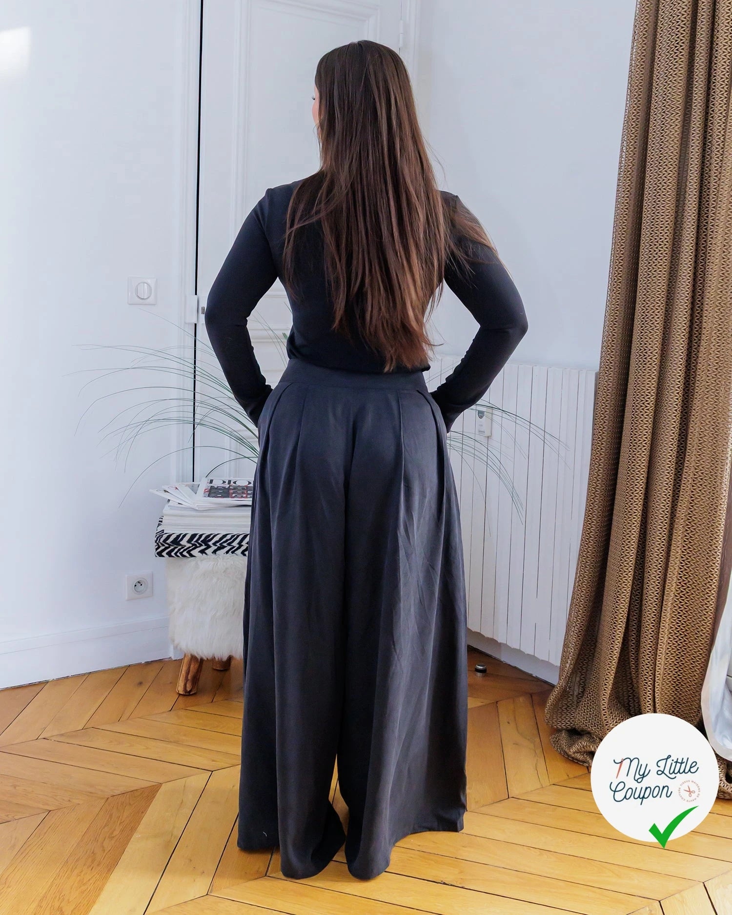 Patron Sanaz - Jupe culotte - FR 34/56, US 2/24, UK 6/28 - Moyen - My Little Coupon