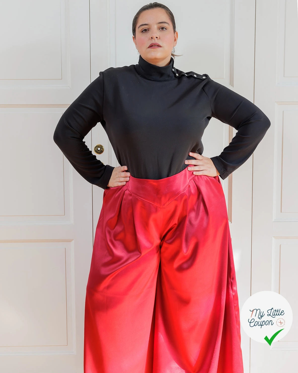 Patron Sanaz - Jupe culotte - FR 34/56, US 2/24, UK 6/28 - Moyen - My Little Coupon