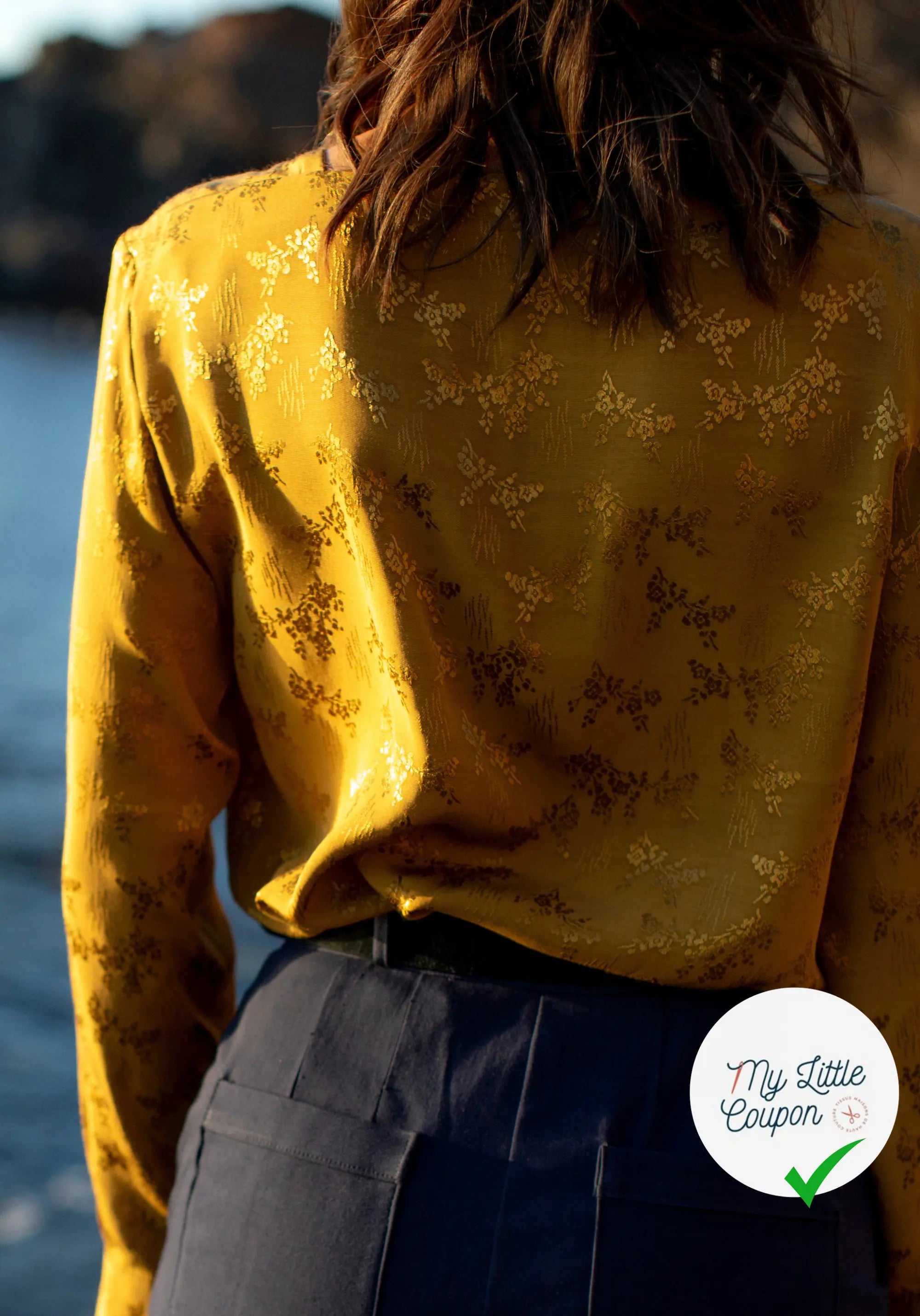 Patron couture La blouse DEFERLANTE / Patron pochette - My Little Coupon