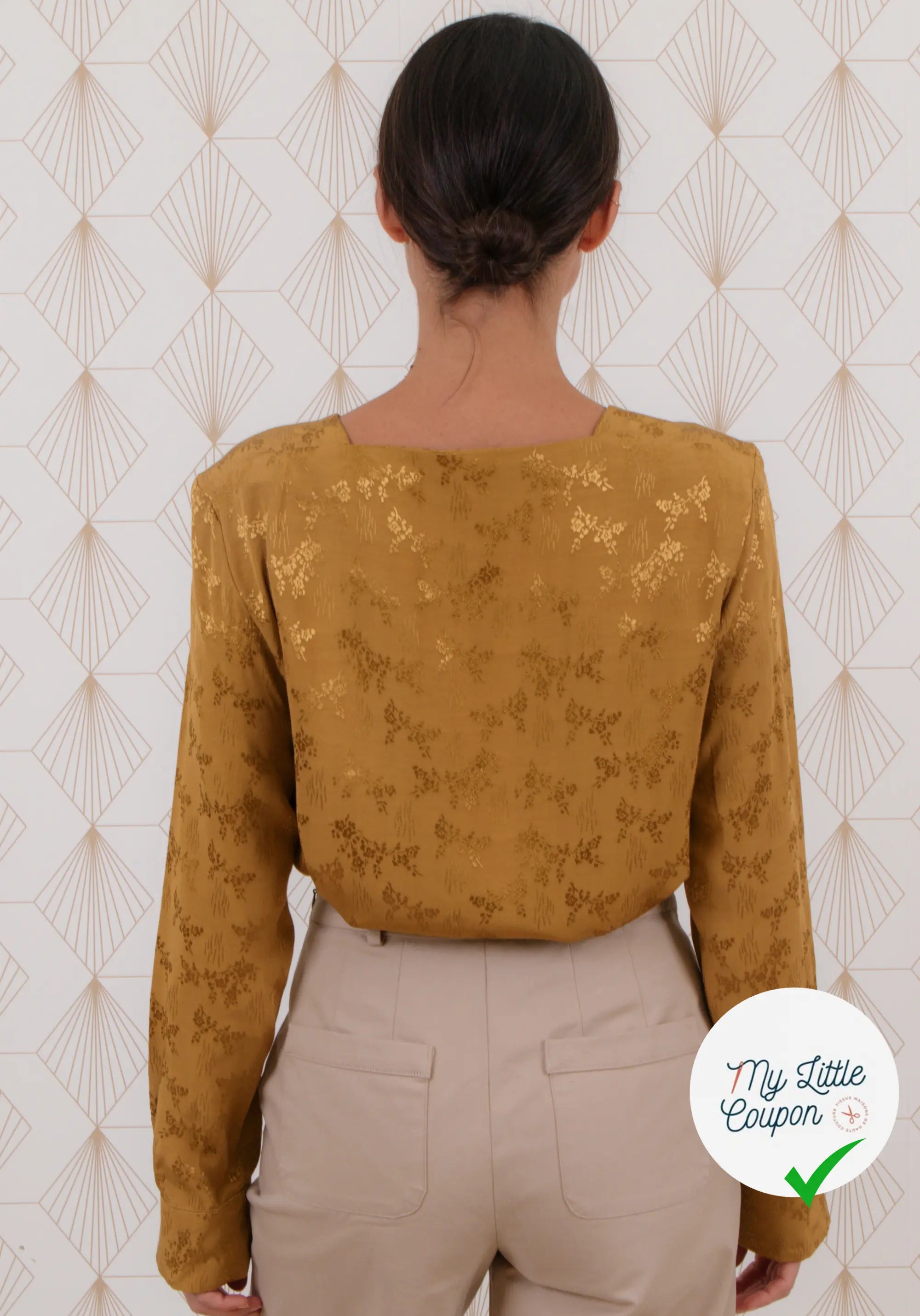 Patron couture La blouse DEFERLANTE / Patron pochette - My Little Coupon