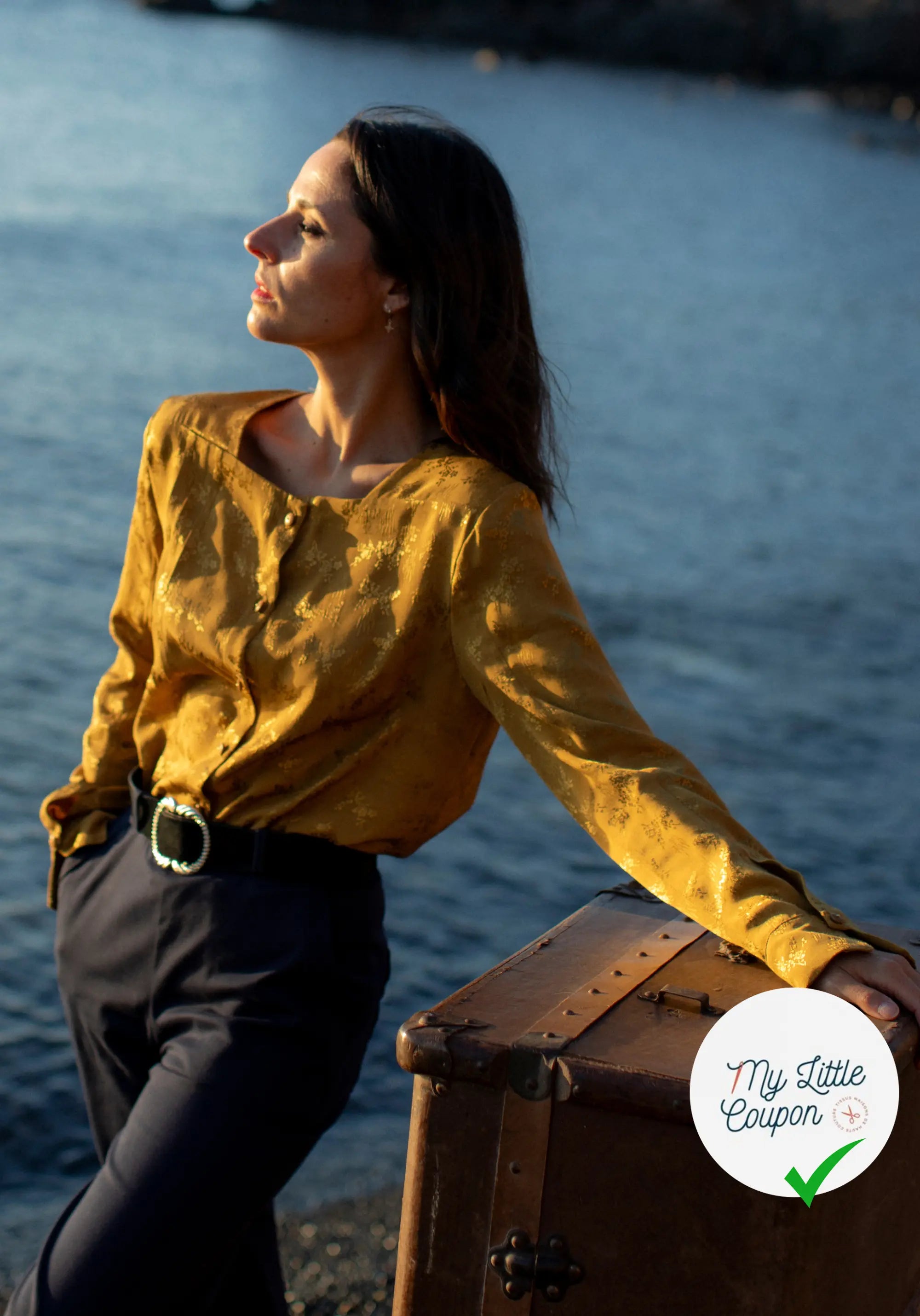 Patron couture La blouse DEFERLANTE / Patron pochette - My Little Coupon