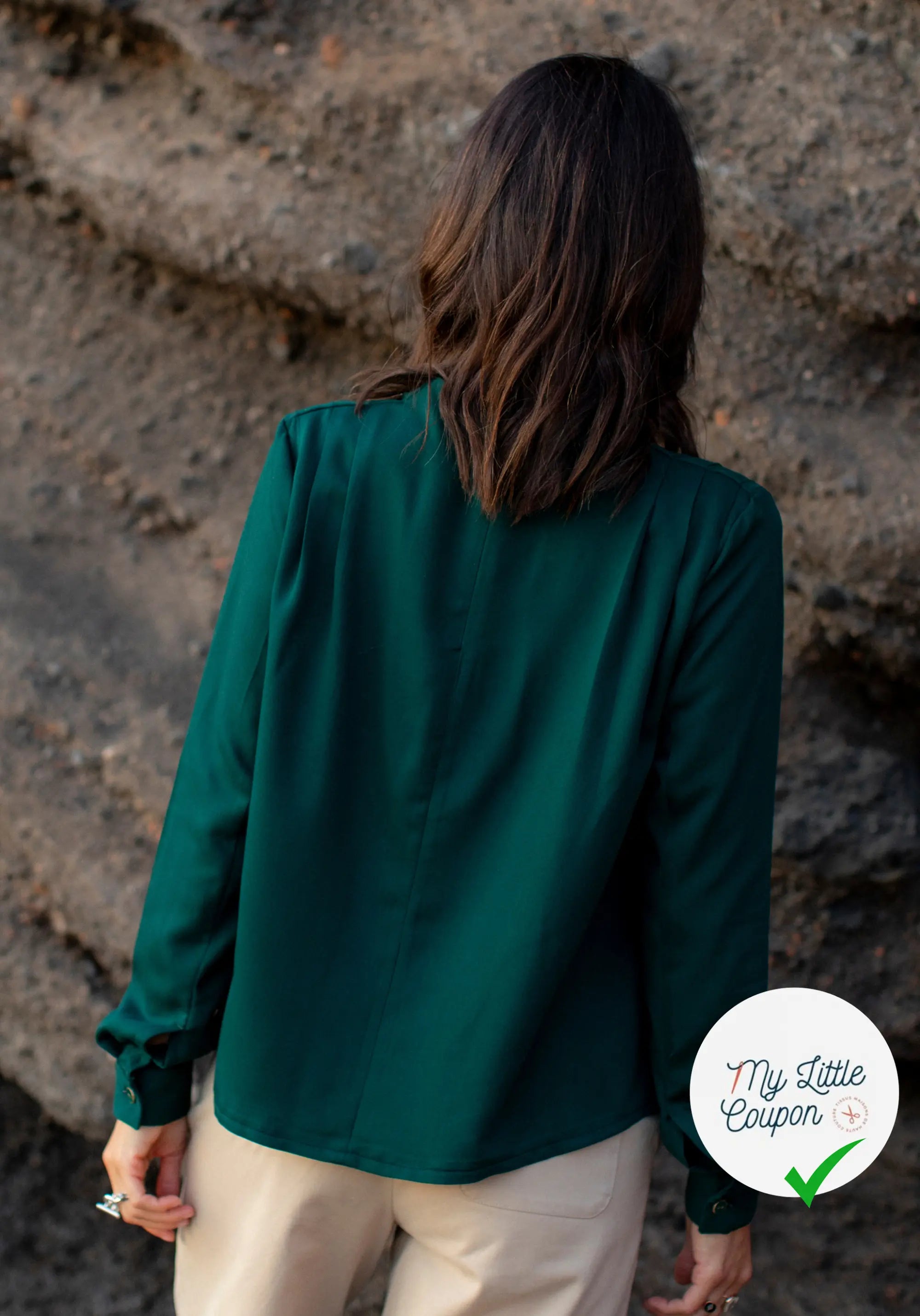 Patron couture La blouse TEMPETE / Patron pochette - My Little Coupon