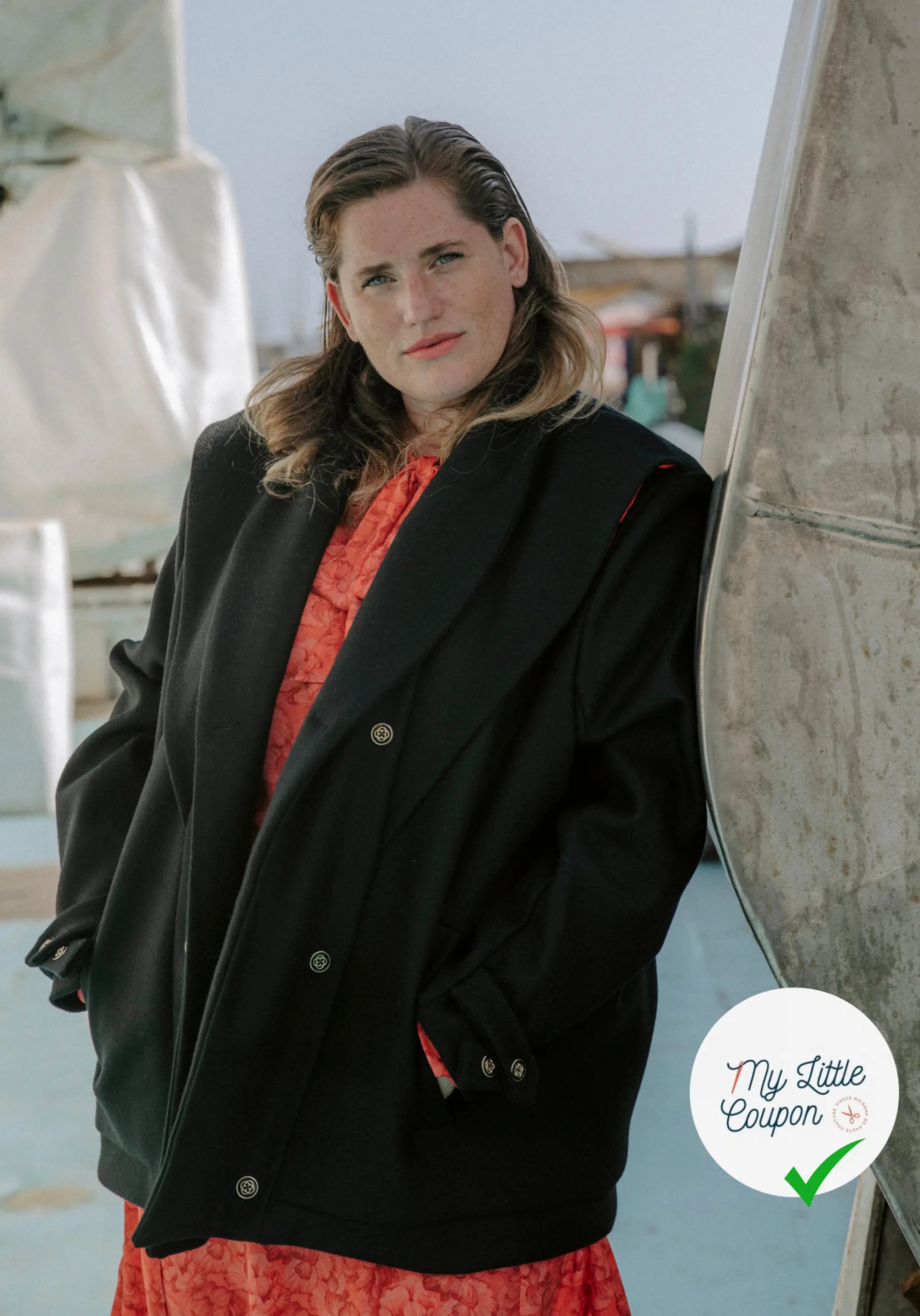 Patron couture Le Manteau CLIFF/ Patron pochette - My Little Coupon
