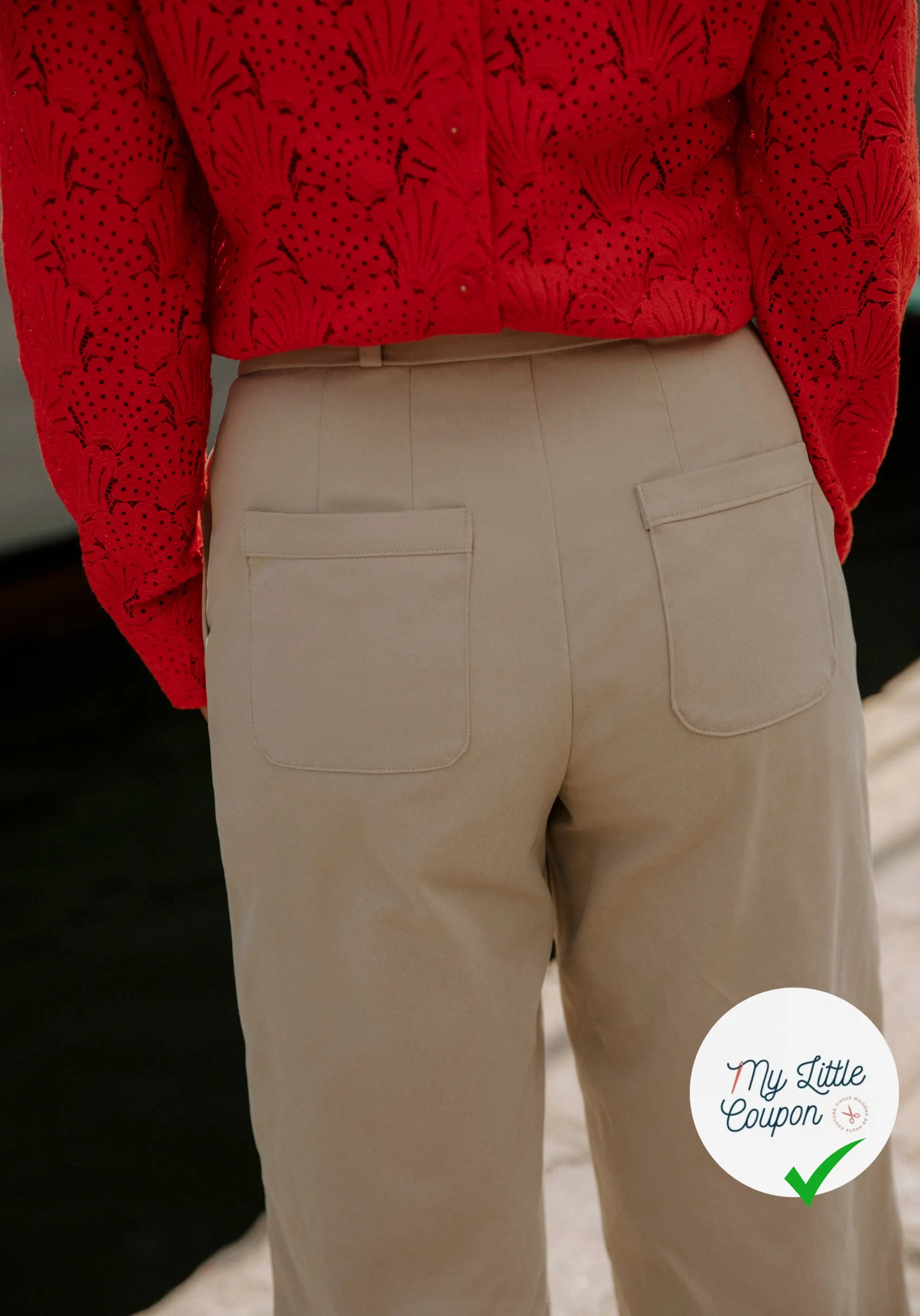 Patron couture Le pantalon RECIF/ Patron pochette - My Little Coupon