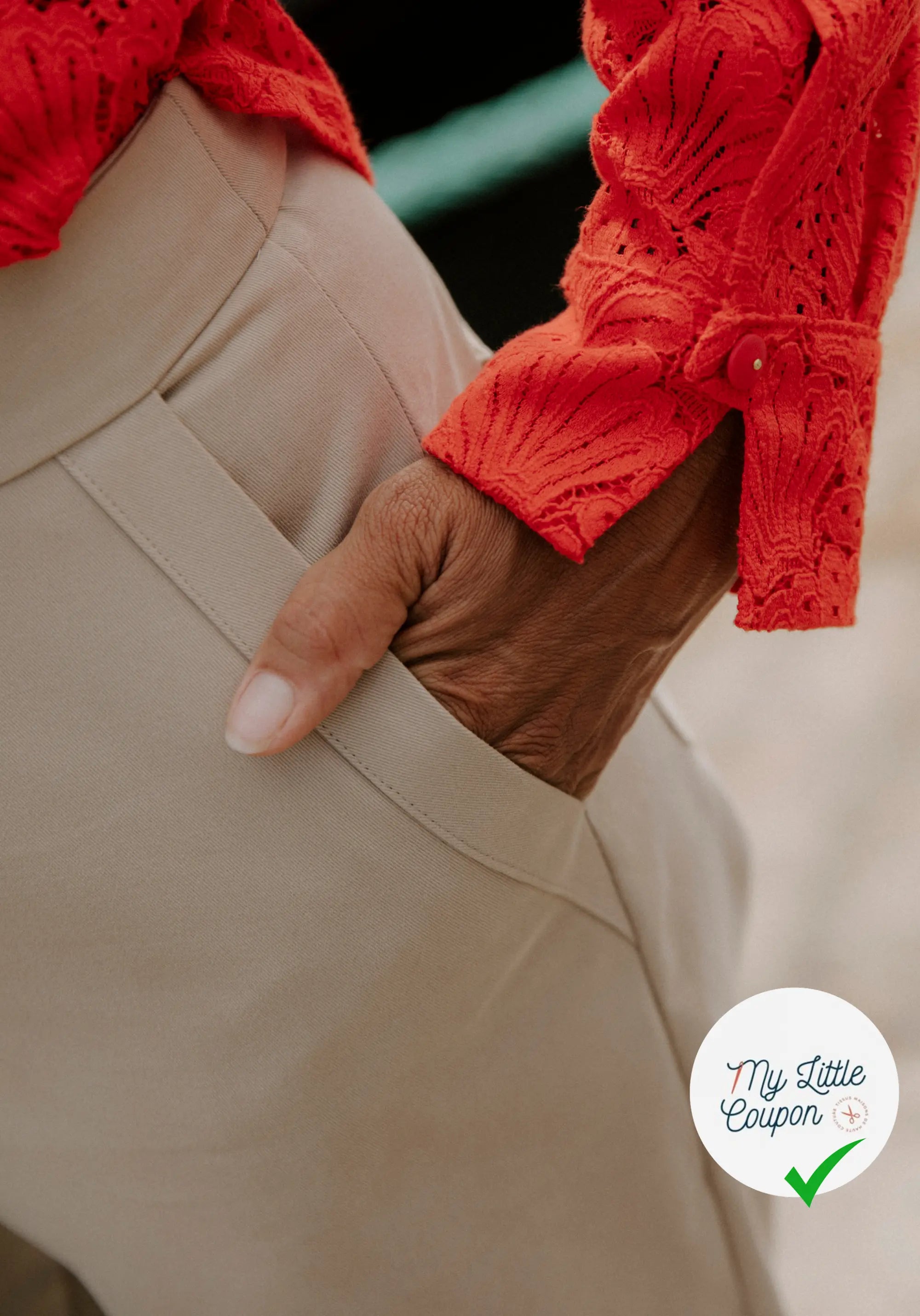 Patron couture Le pantalon RECIF/ Patron pochette - My Little Coupon