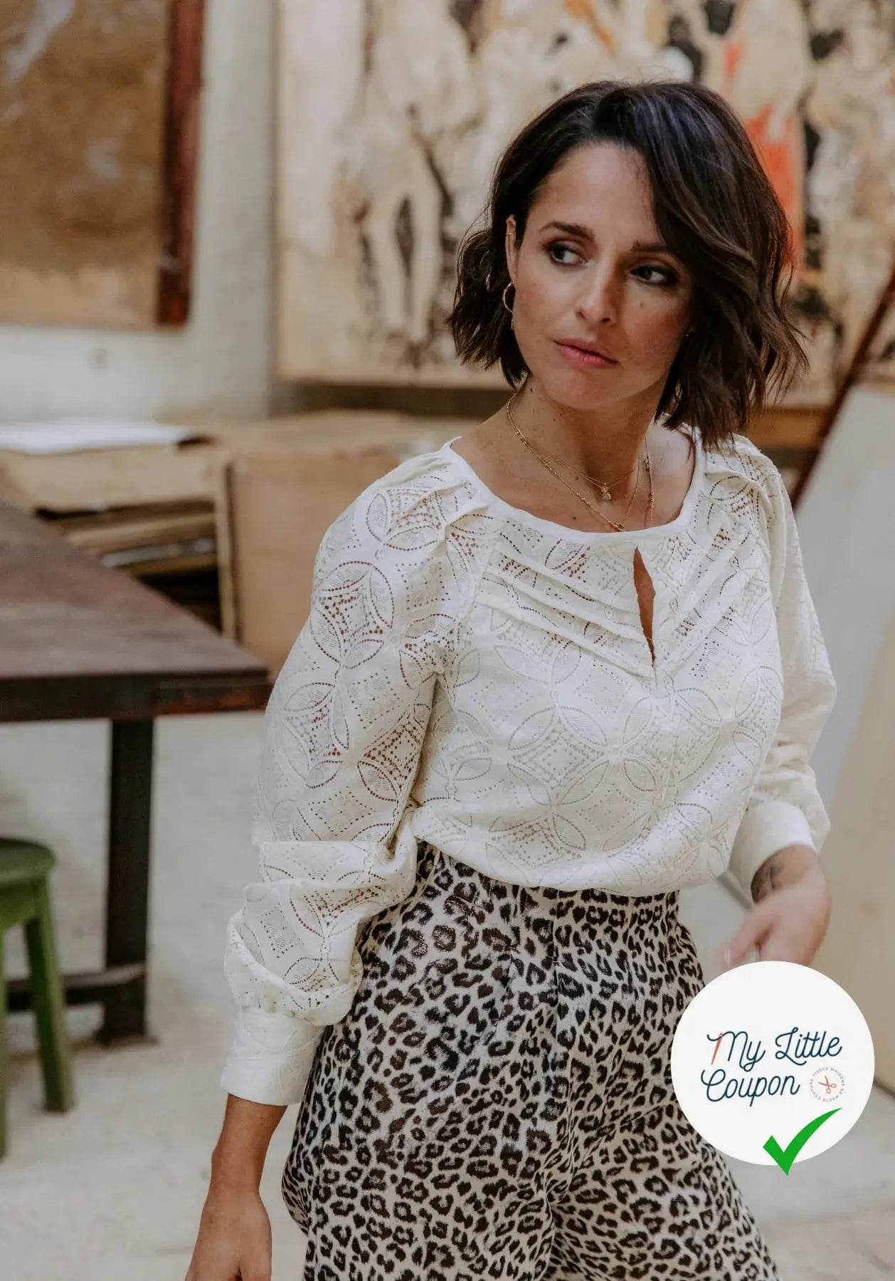 Patron couture blouse Chelsea / Patron pochette - My Little Coupon