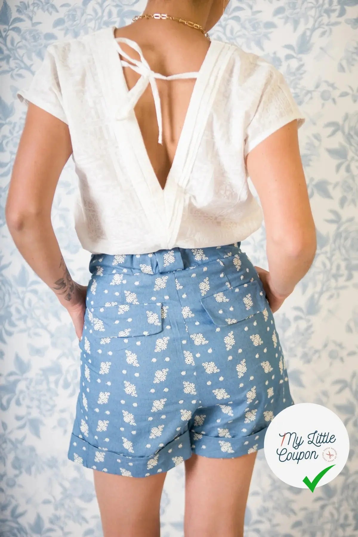 Patron couture pantalon, short Bélem / Patron pochette - My Little Coupon