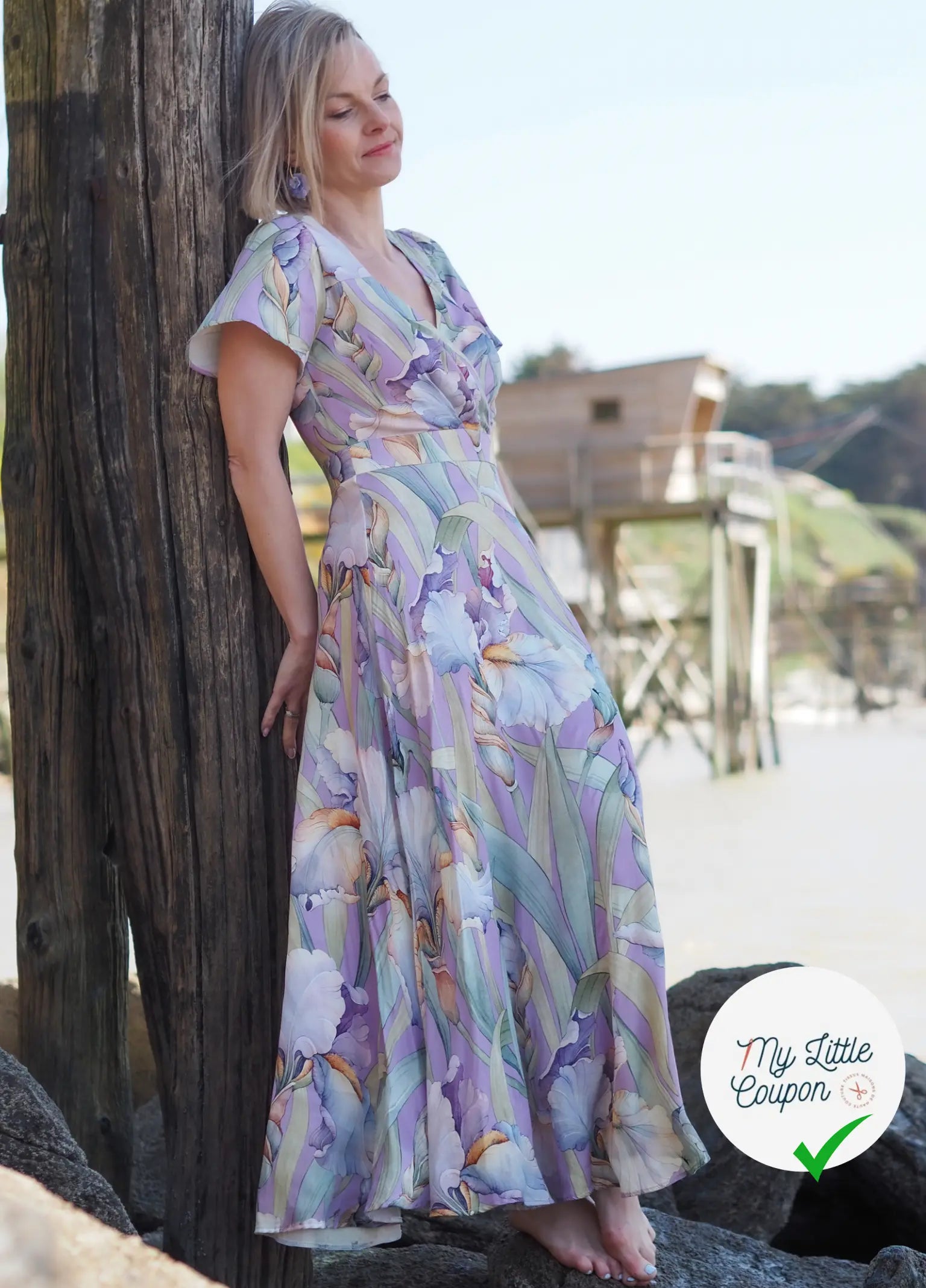 Robe Iridis - Patron pochette - My Little Coupon