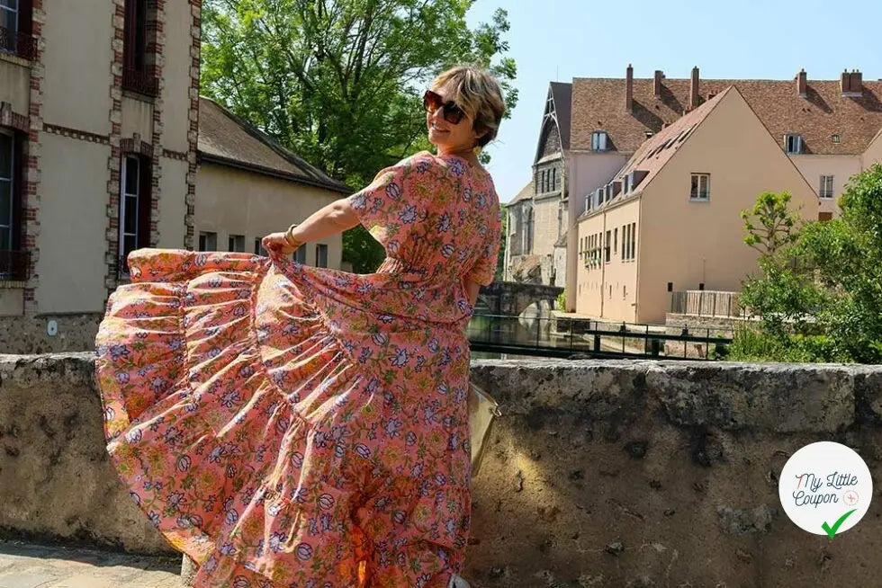 Robe Salvador - Tailles 34 à 48 - My Little Coupon