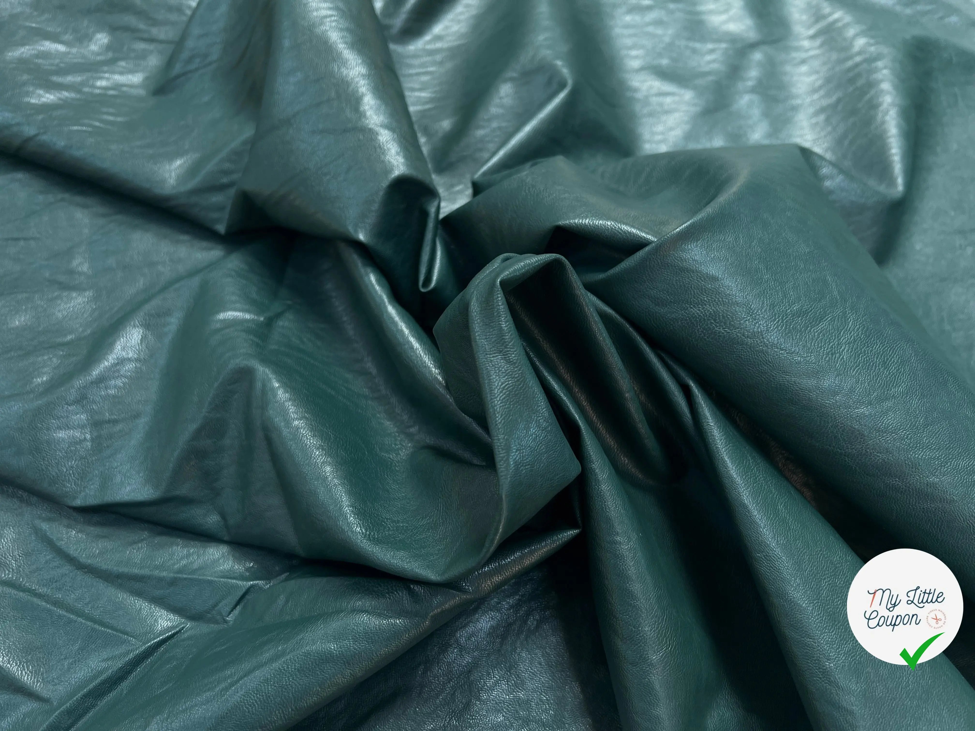 SATIN CUIR VYNIL BOMBERS VERT PYTHON - My Little Coupon