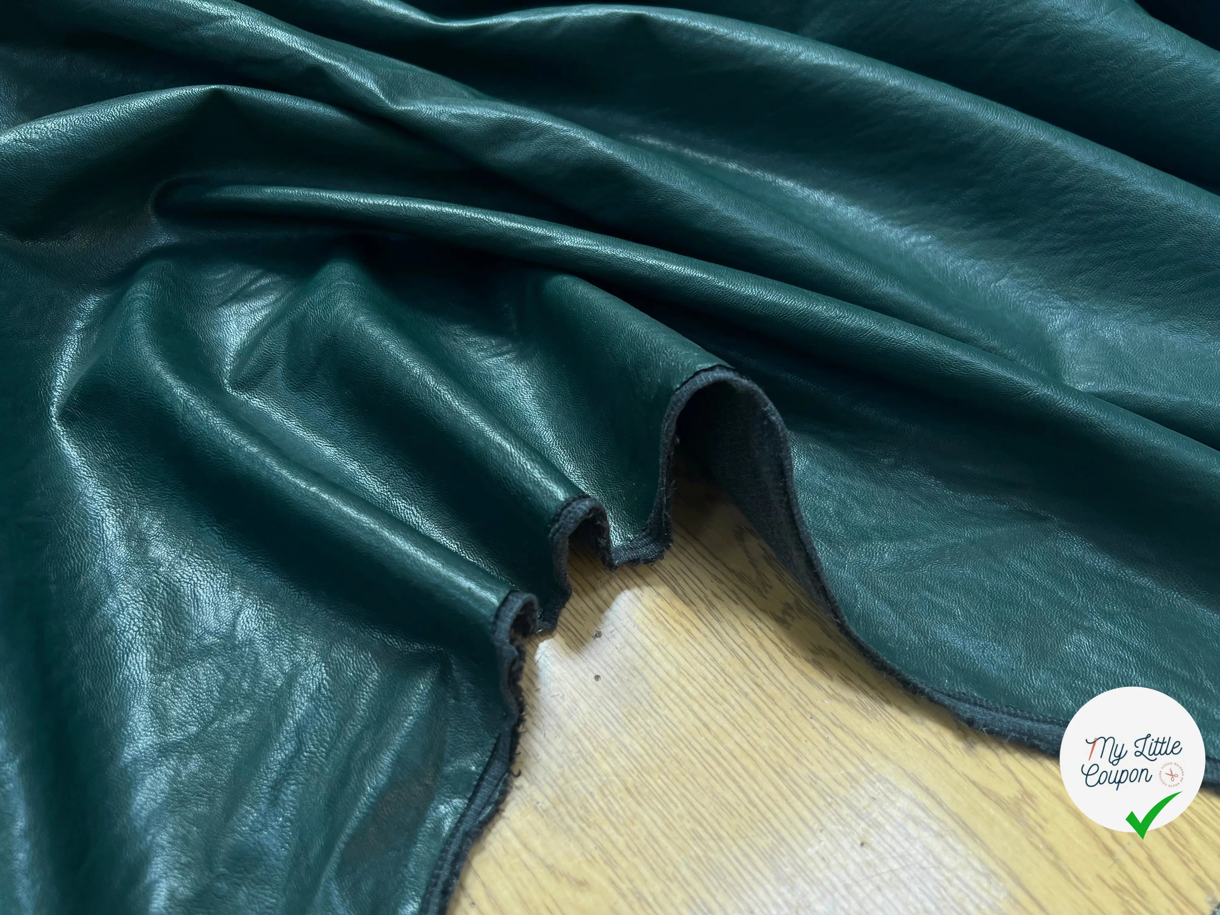 SATIN CUIR VYNIL BOMBERS VERT PYTHON - My Little Coupon