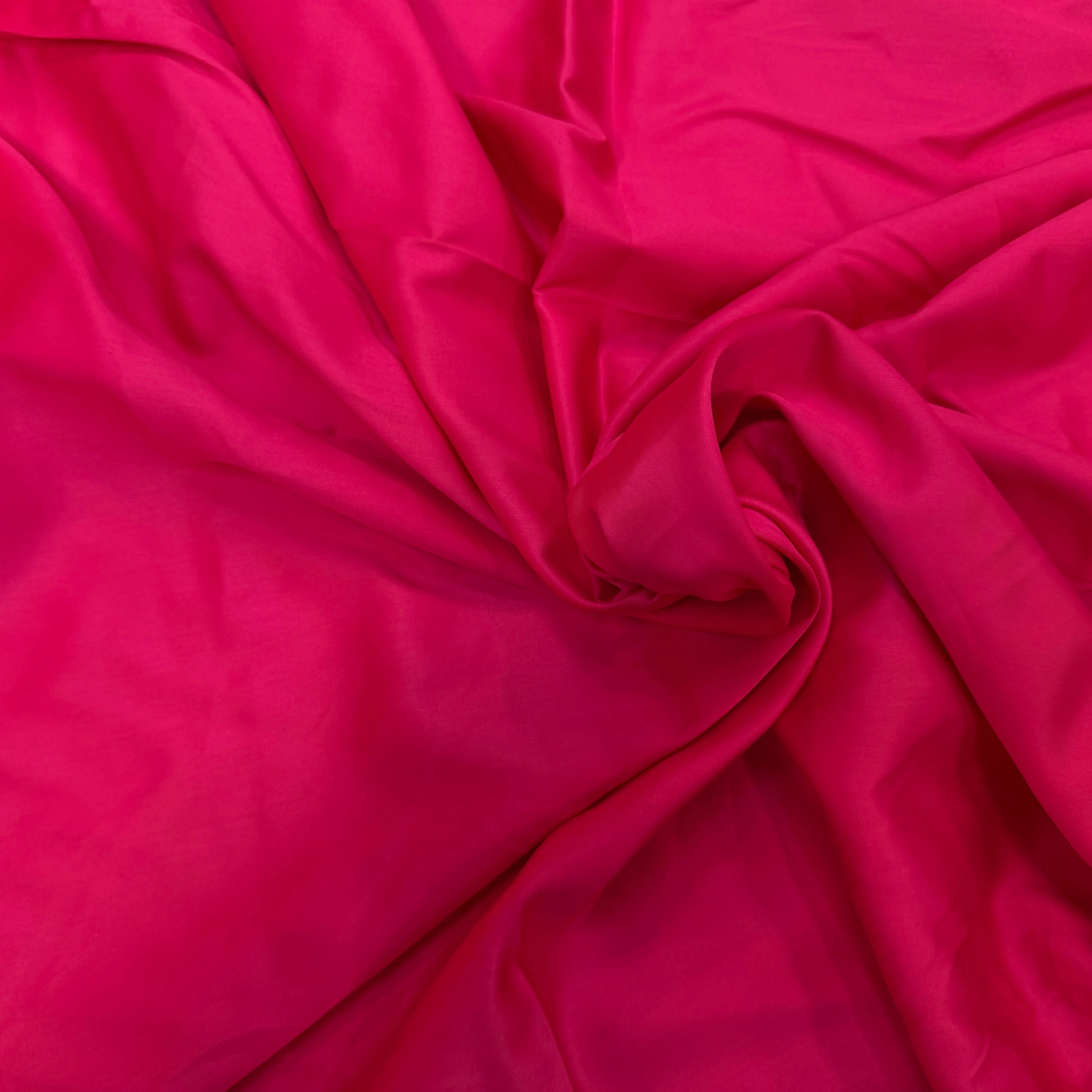 SATIN DE COTON FUCHSIA - My Little Coupon