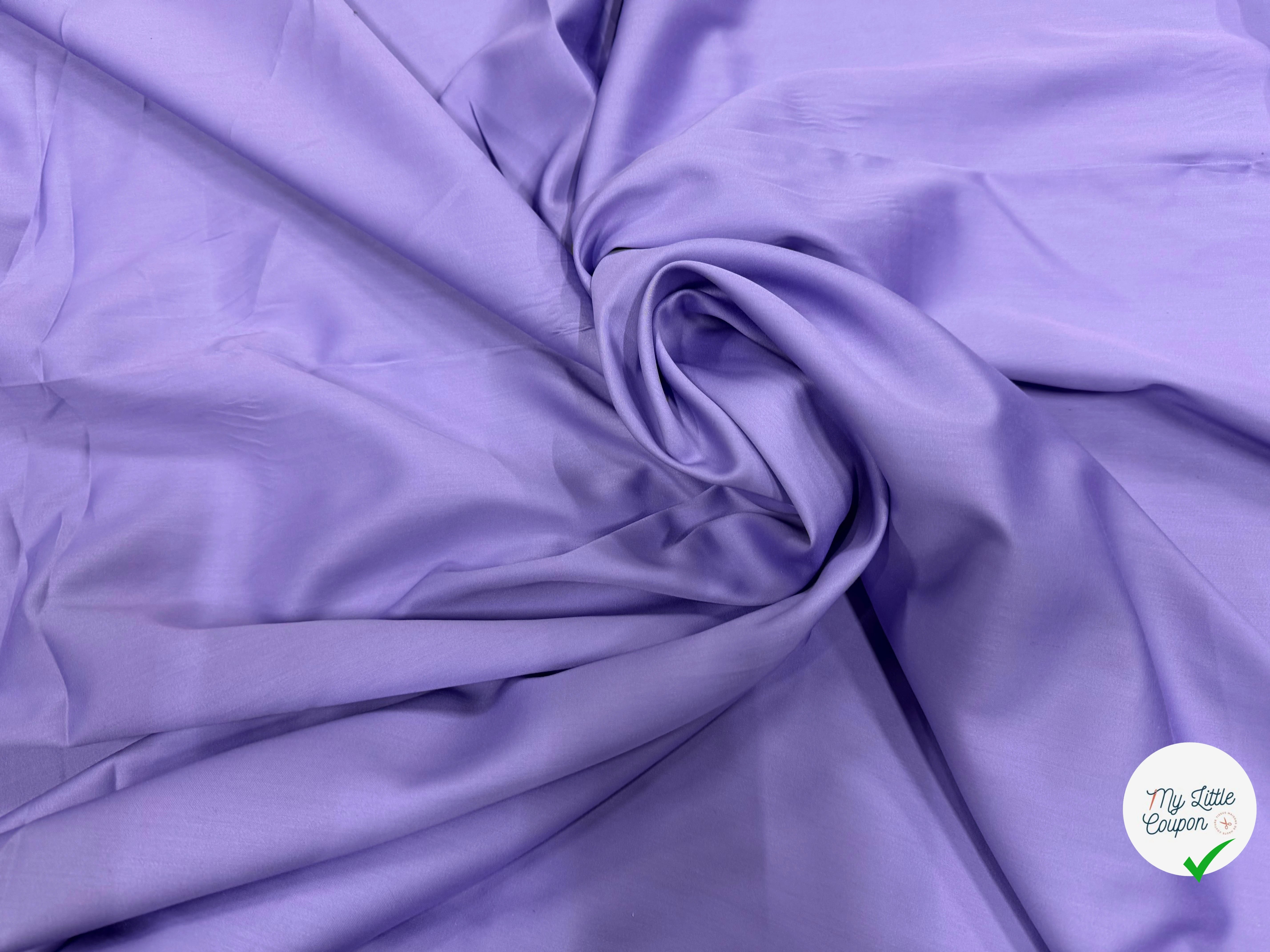SATIN DE COTON LILAS - My Little Coupon