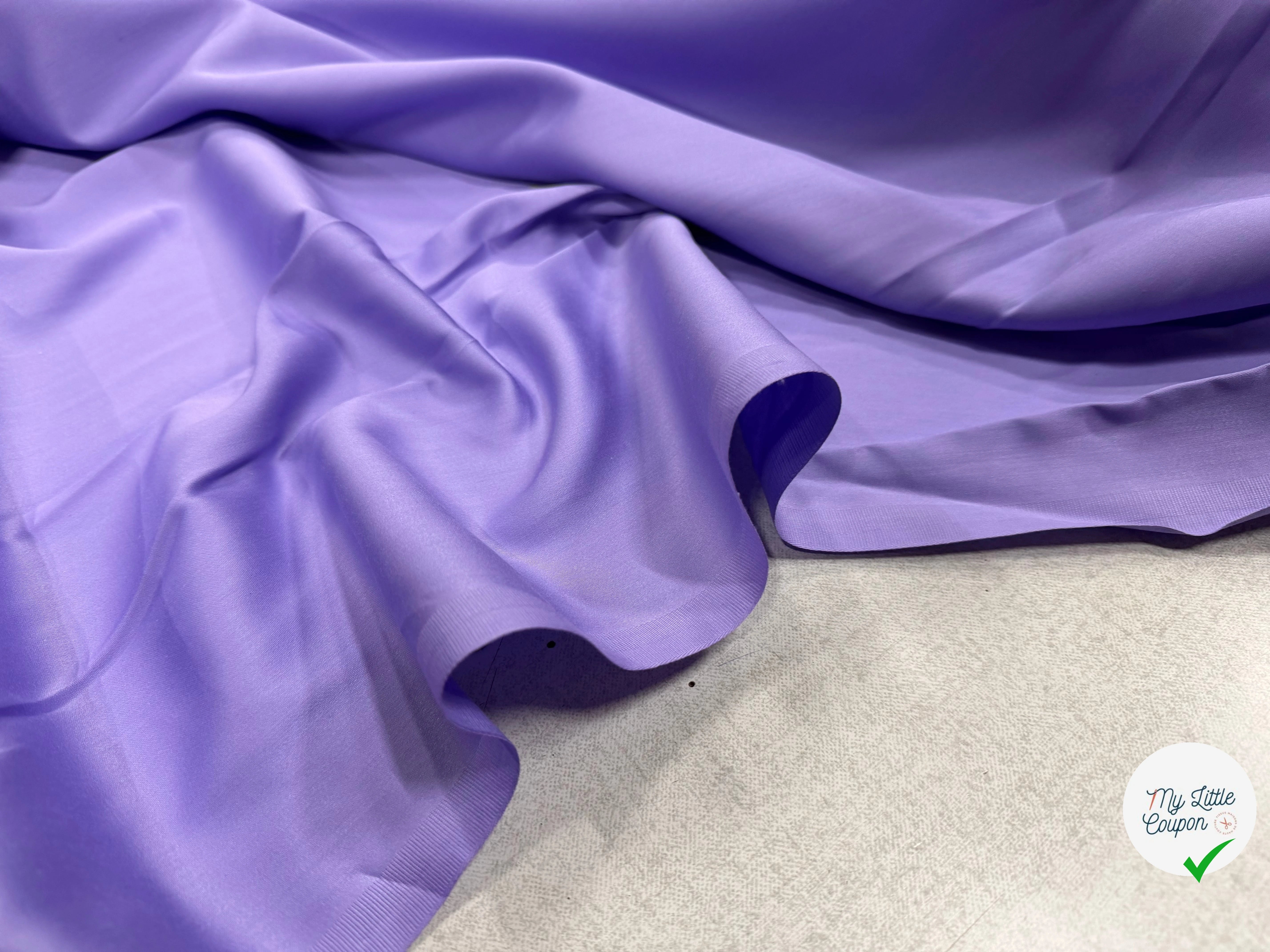 SATIN DE COTON LILAS - My Little Coupon