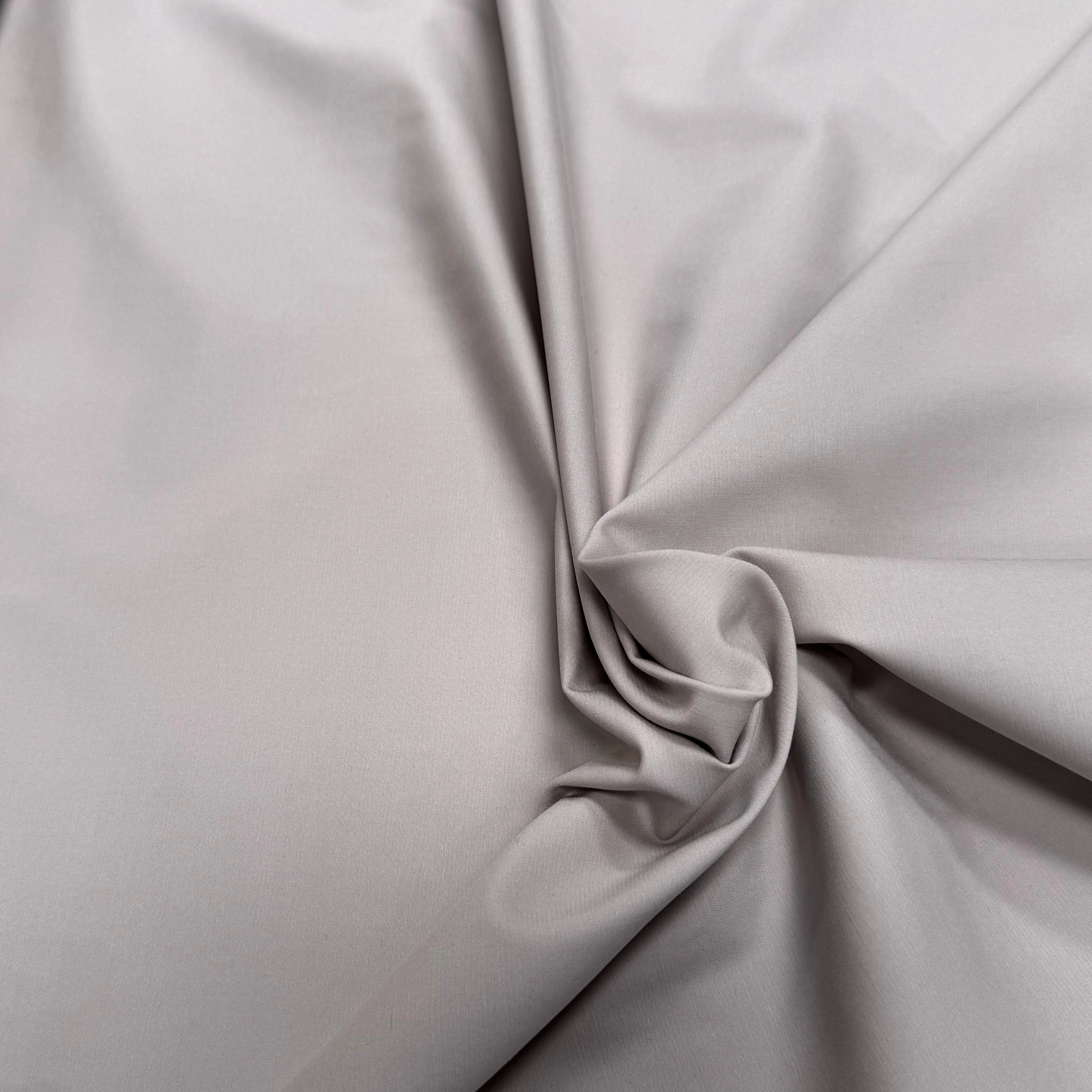 SATIN DE COTON LOURD CAFÉ LATÉ QUALITÉ COUTURE STRETCH - My Little Coupon