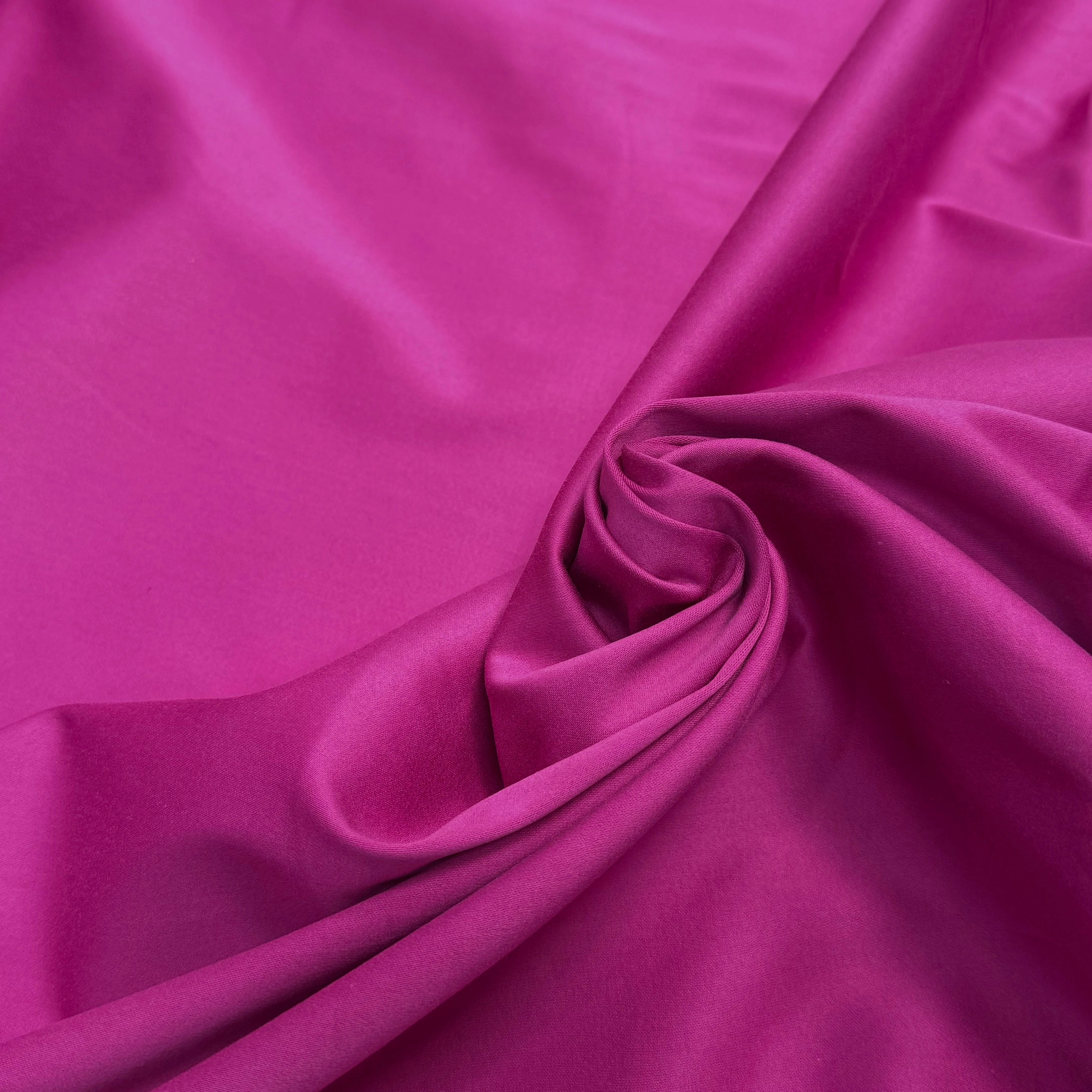 SATIN DE COTON LOURD FUSHIA - My Little Coupon