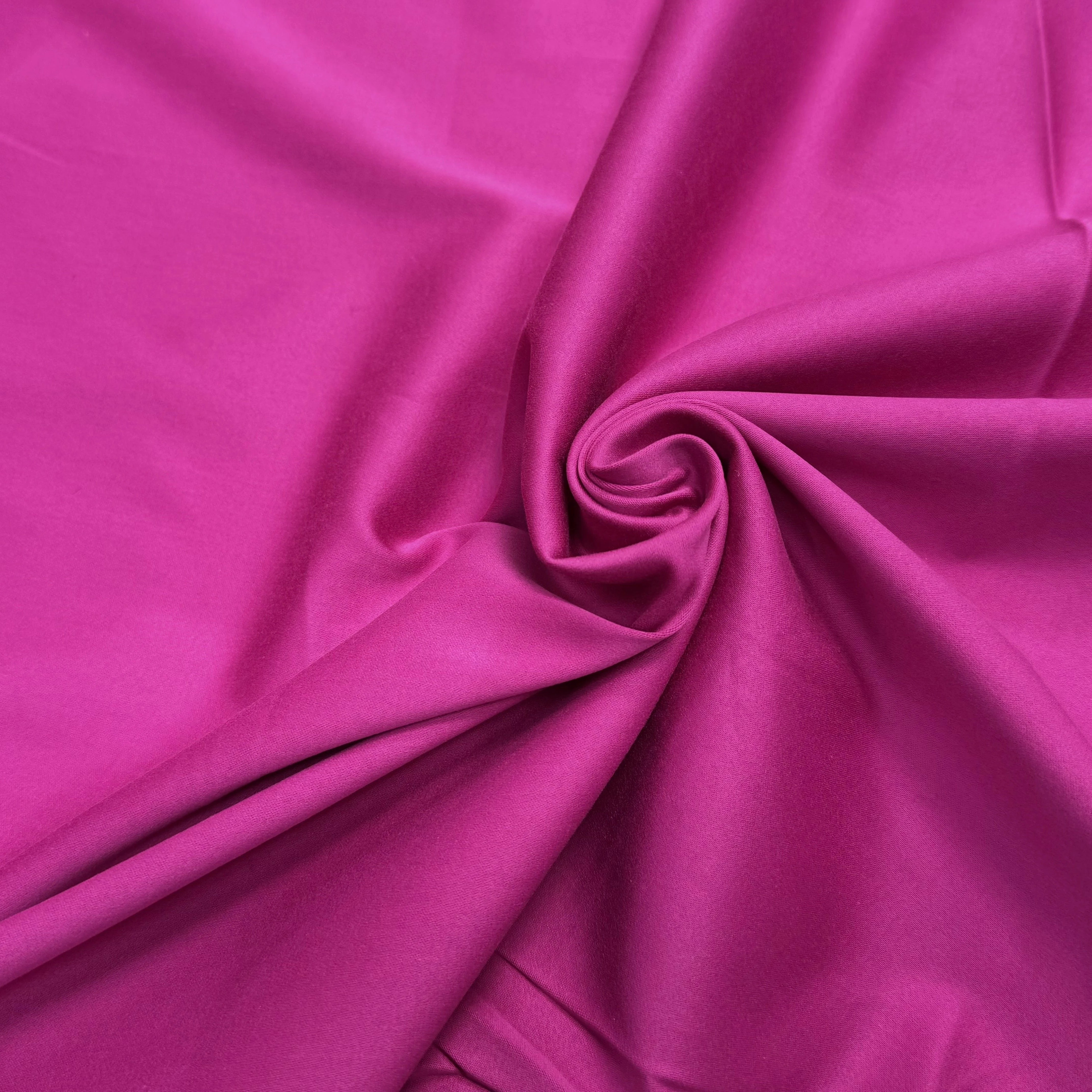 SATIN DE COTON LOURD FUSHIA - My Little Coupon