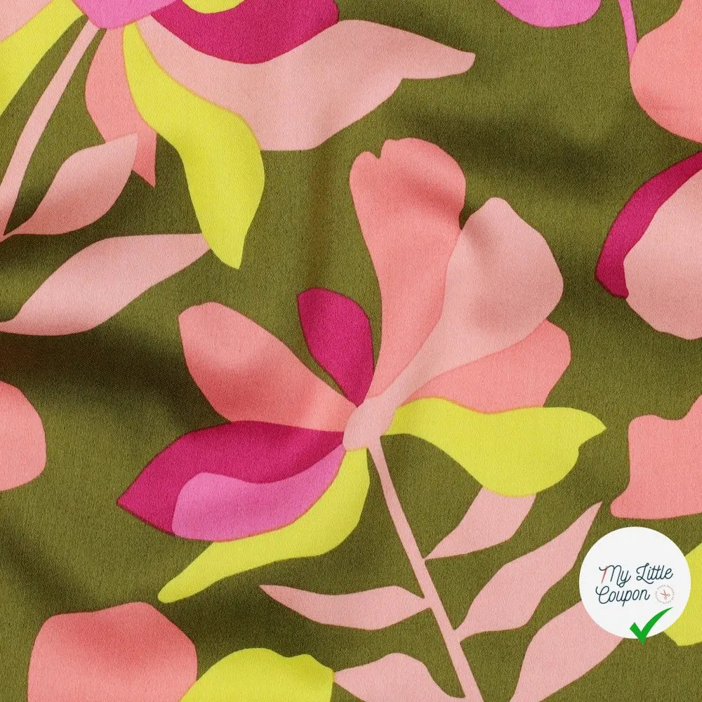 SATIN DE COTON MULTICOLORE - My Little Coupon
