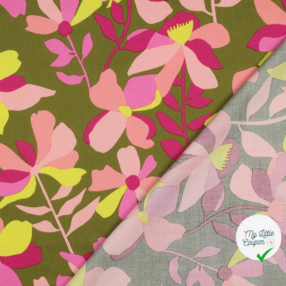SATIN DE COTON MULTICOLORE - My Little Coupon