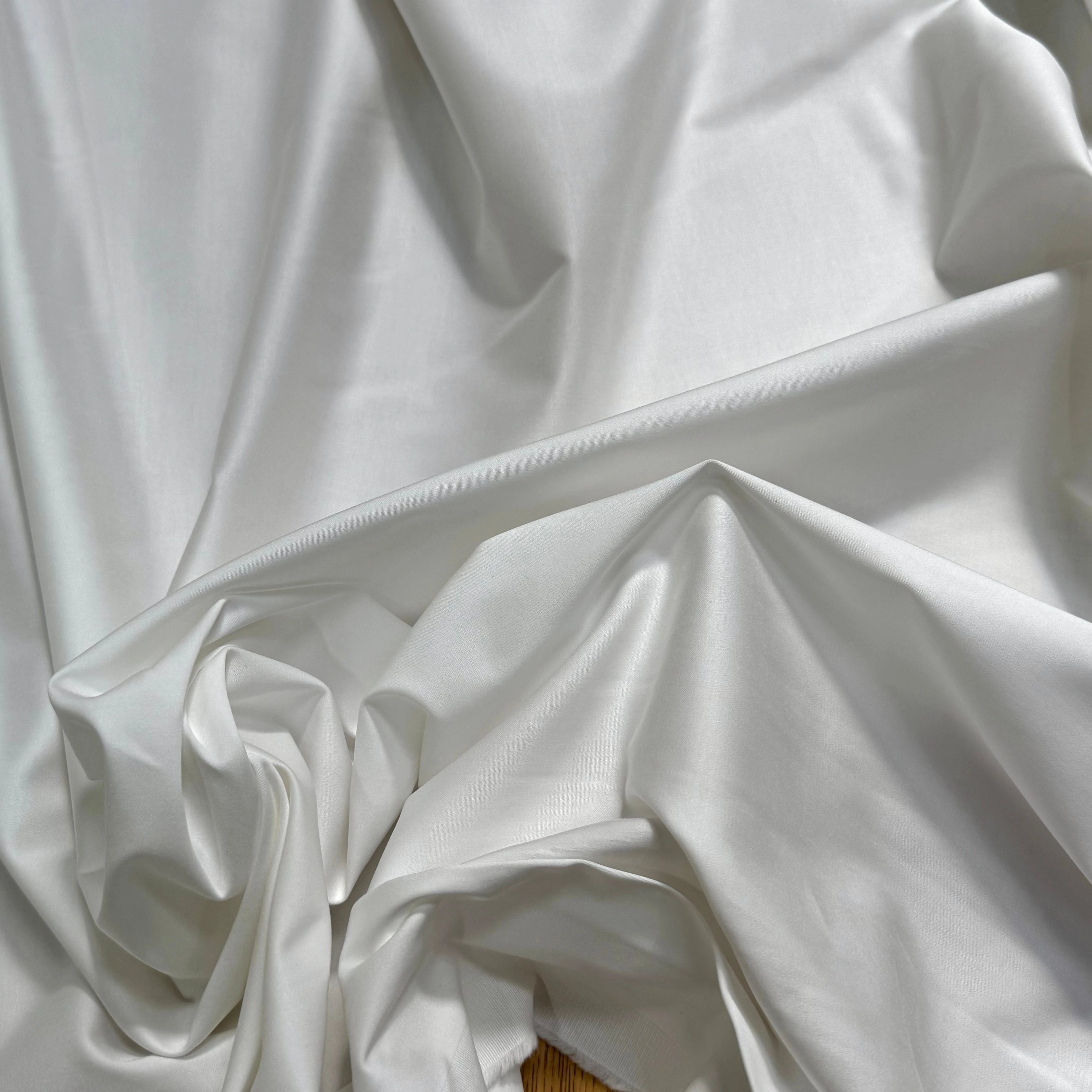 SATIN DE COTON OPTIQUE 5% ÉLASTHANNE COUTURE - My Little Coupon