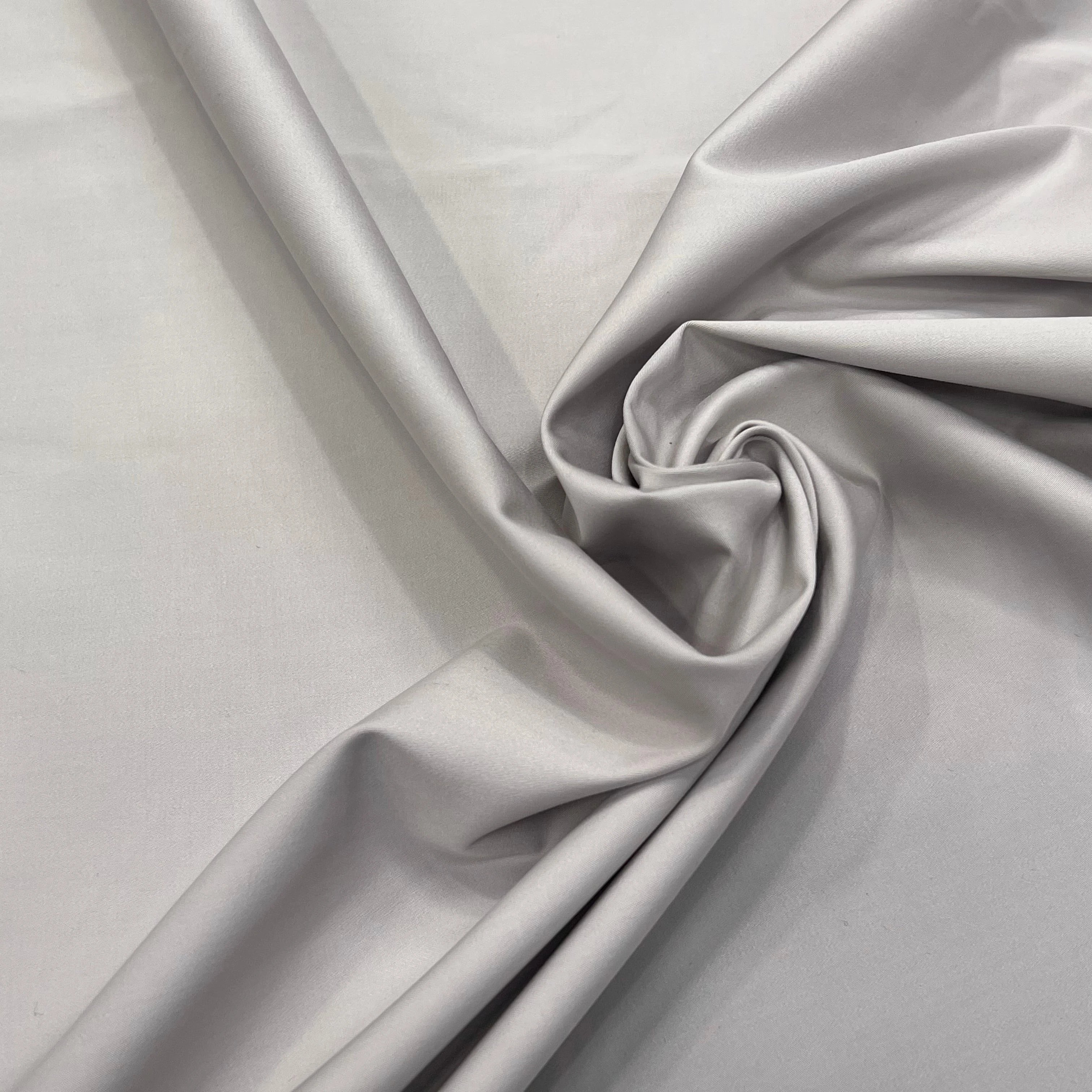 SATIN DE COTON STRETCH BEIGE CAFÉ AU LAIT - My Little Coupon