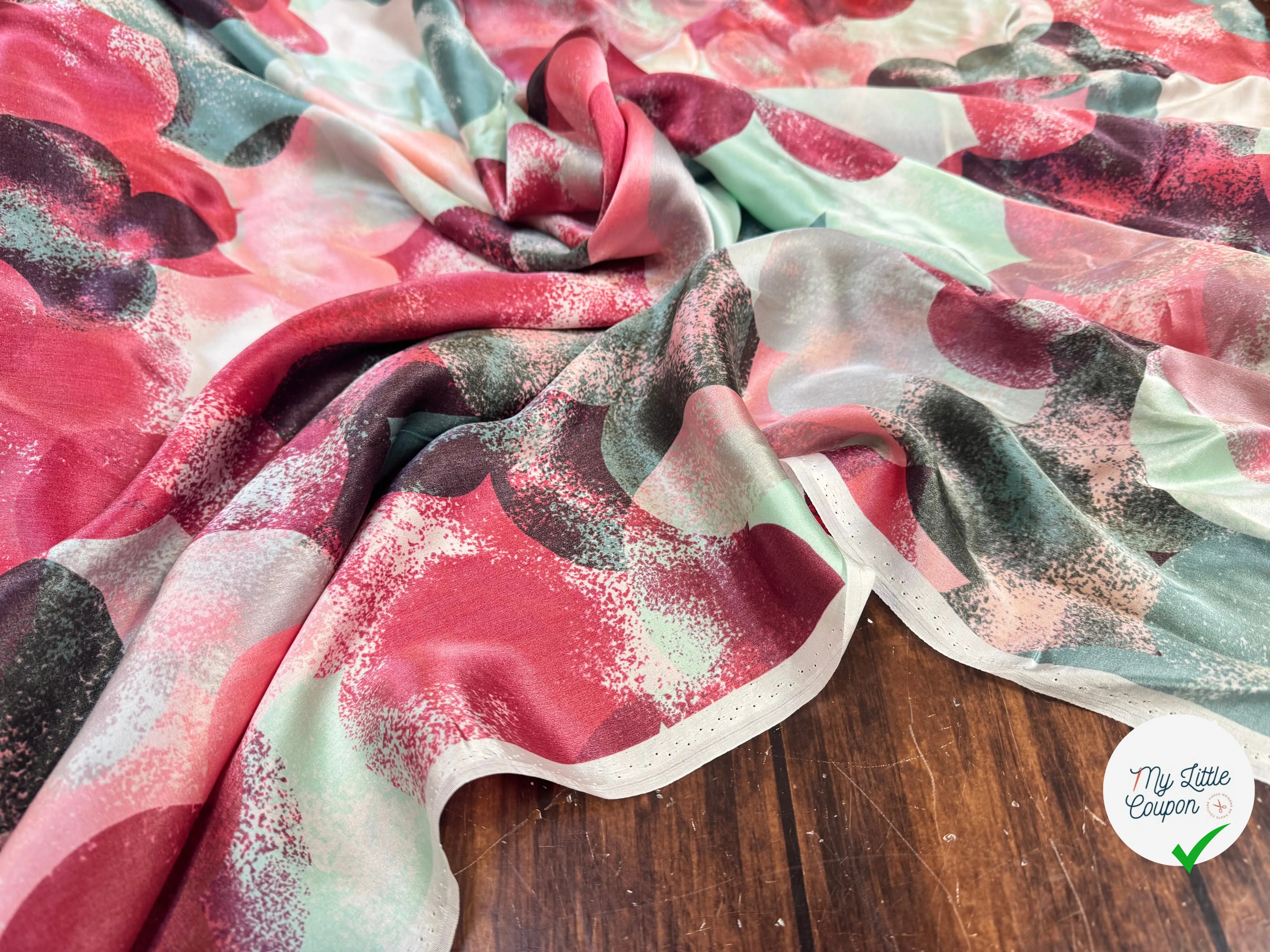 SATIN DE SOIE BULLES DE REVES - My Little Coupon