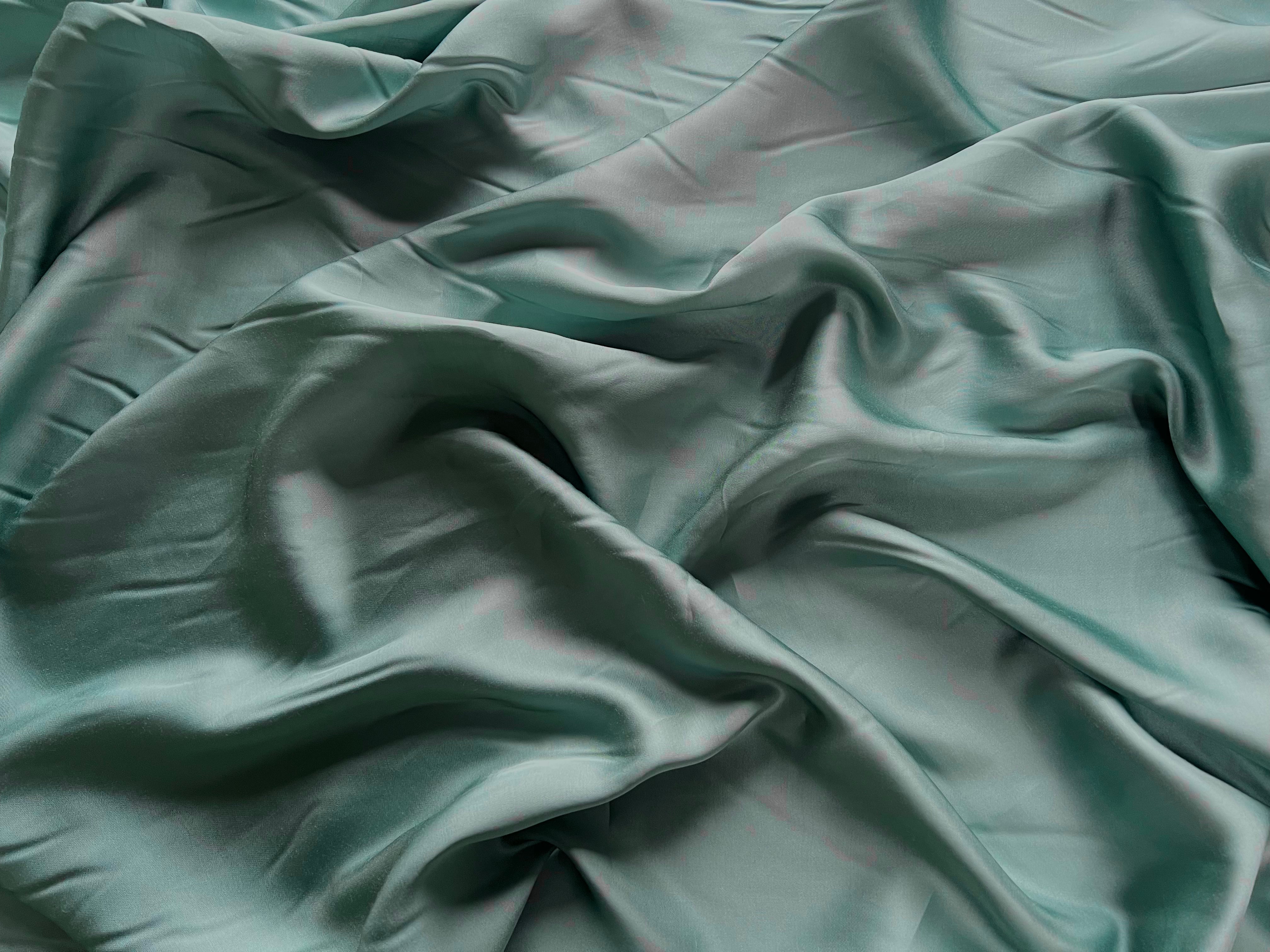 SATIN DE VISCOSE AMANDE - My Little Coupon