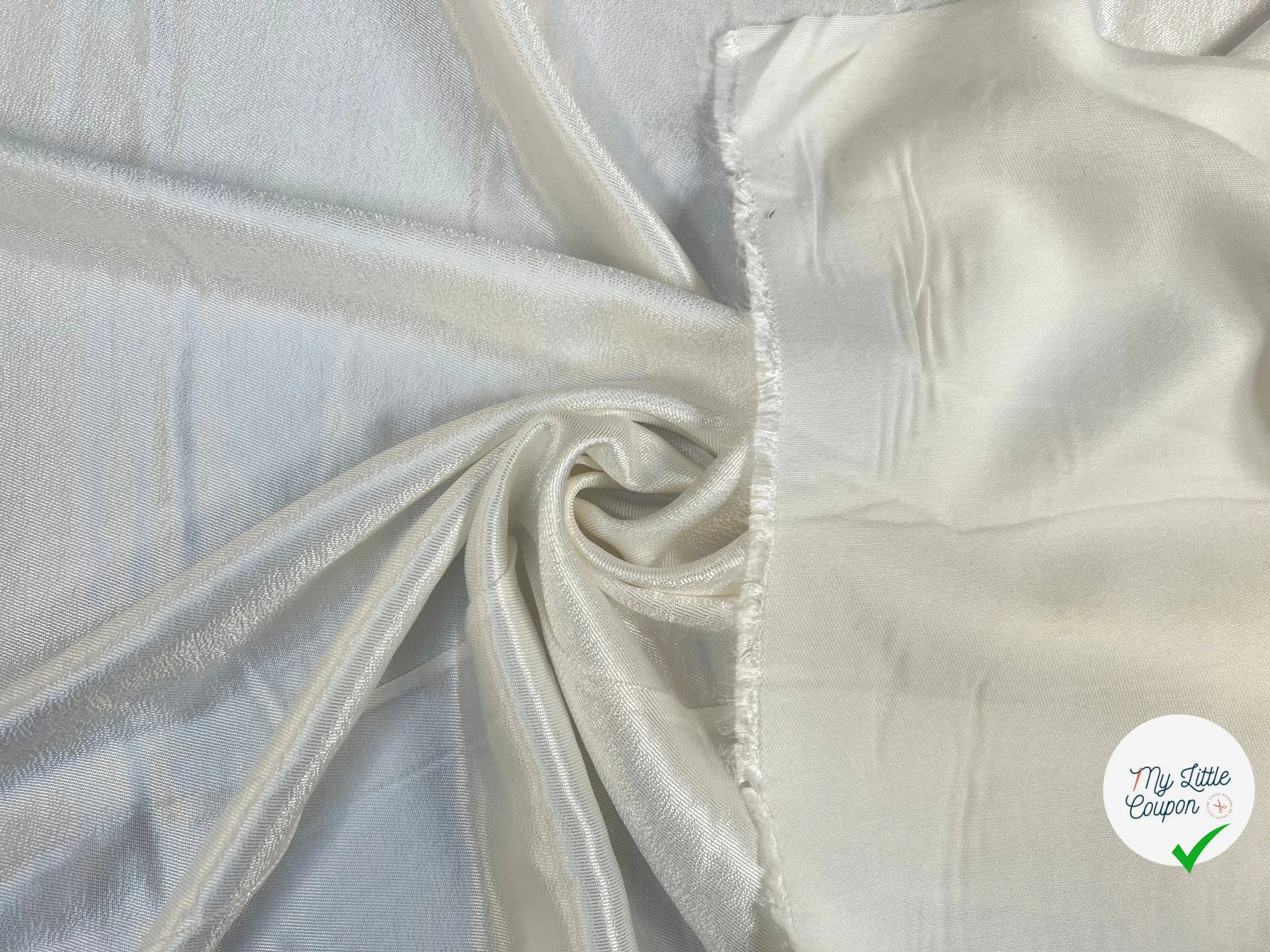 SATIN DE VISCOSE DRILL PEACHSKIN - My Little Coupon