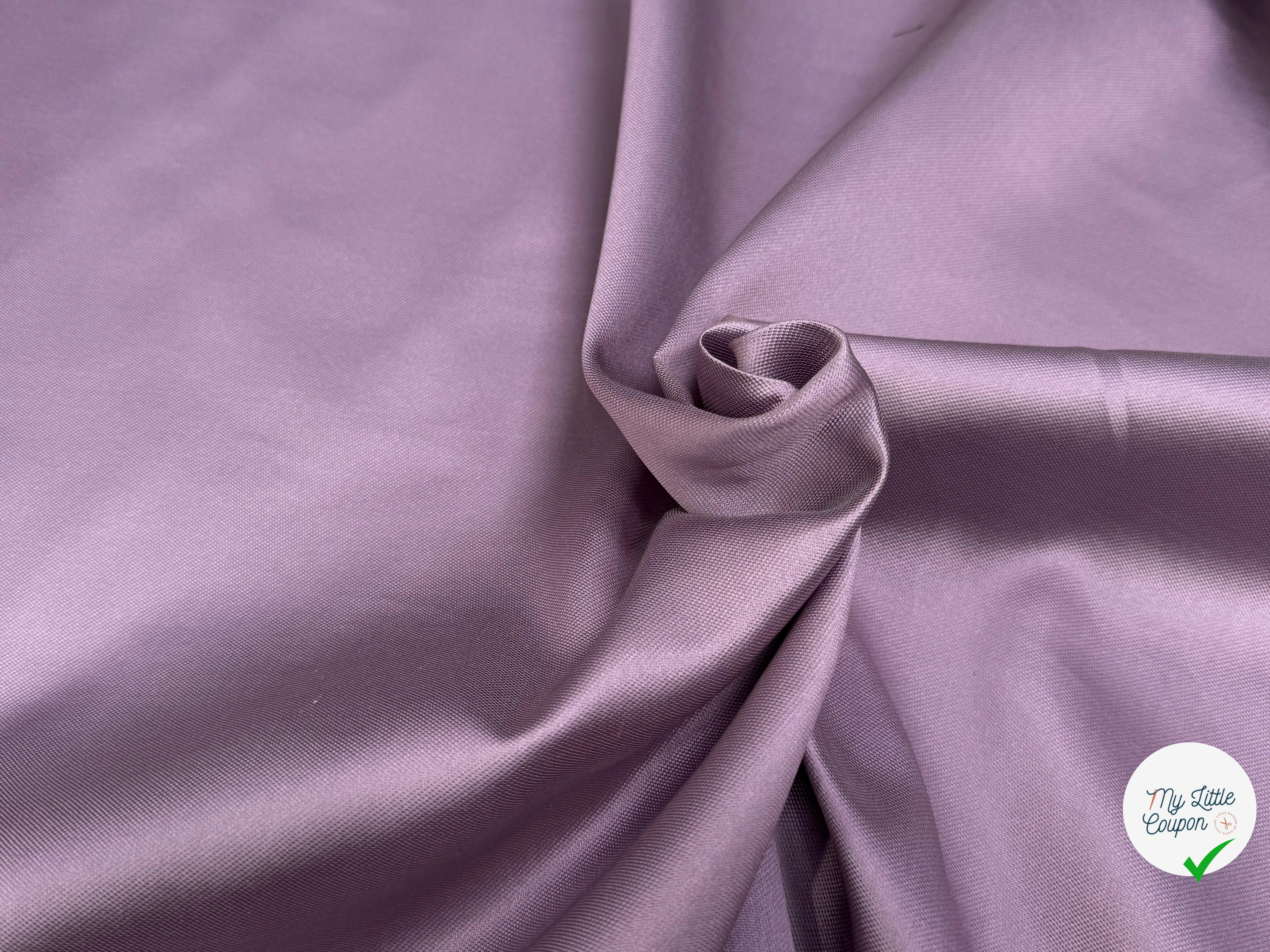 SATIN DUCHESSE TEXTURÉ LILAS - My Little Coupon