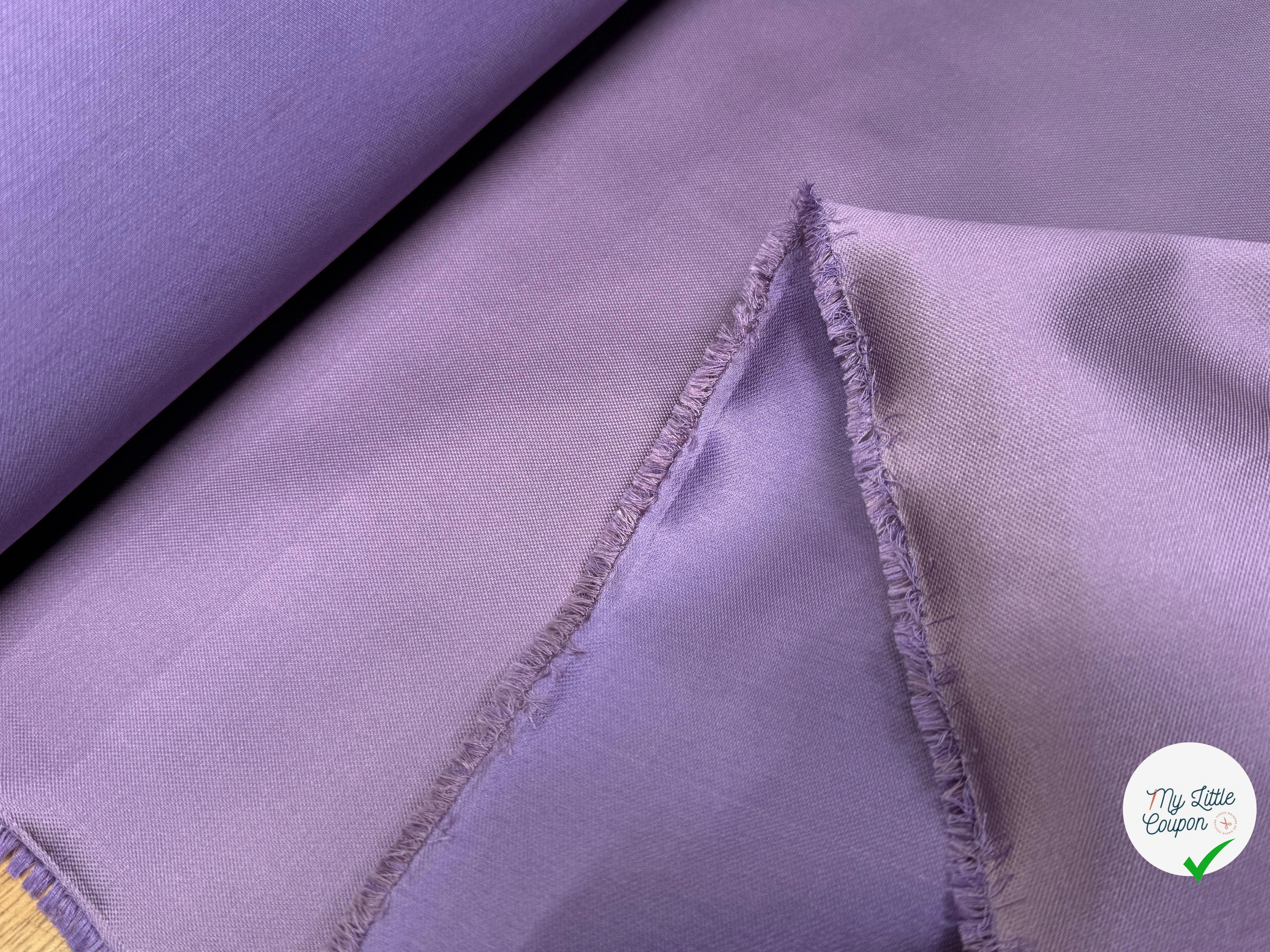 SATIN DUCHESSE TEXTURÉ LILAS - My Little Coupon