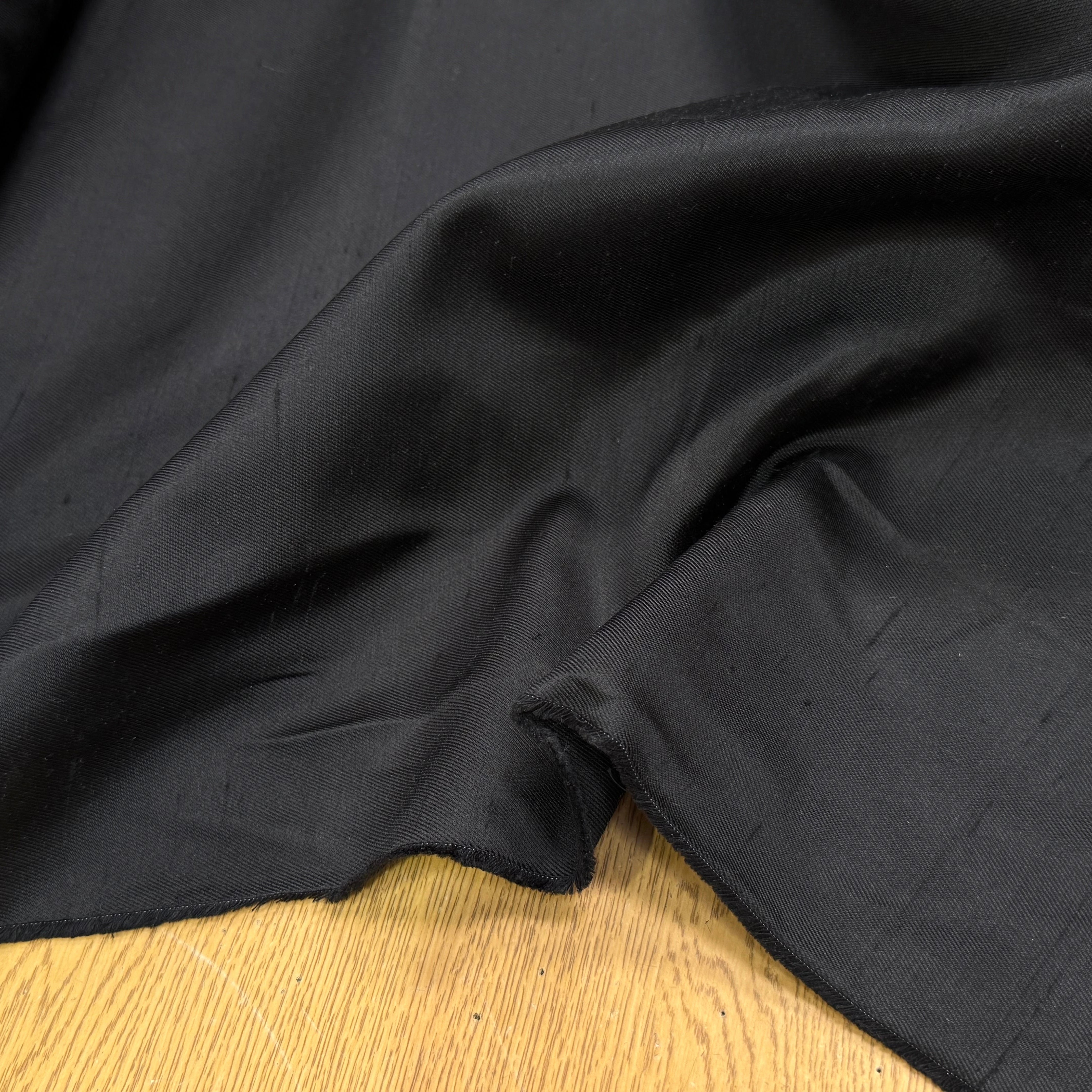 SATIN FAUX CUIR SOUPLE NOIR STRETCH - My Little Coupon