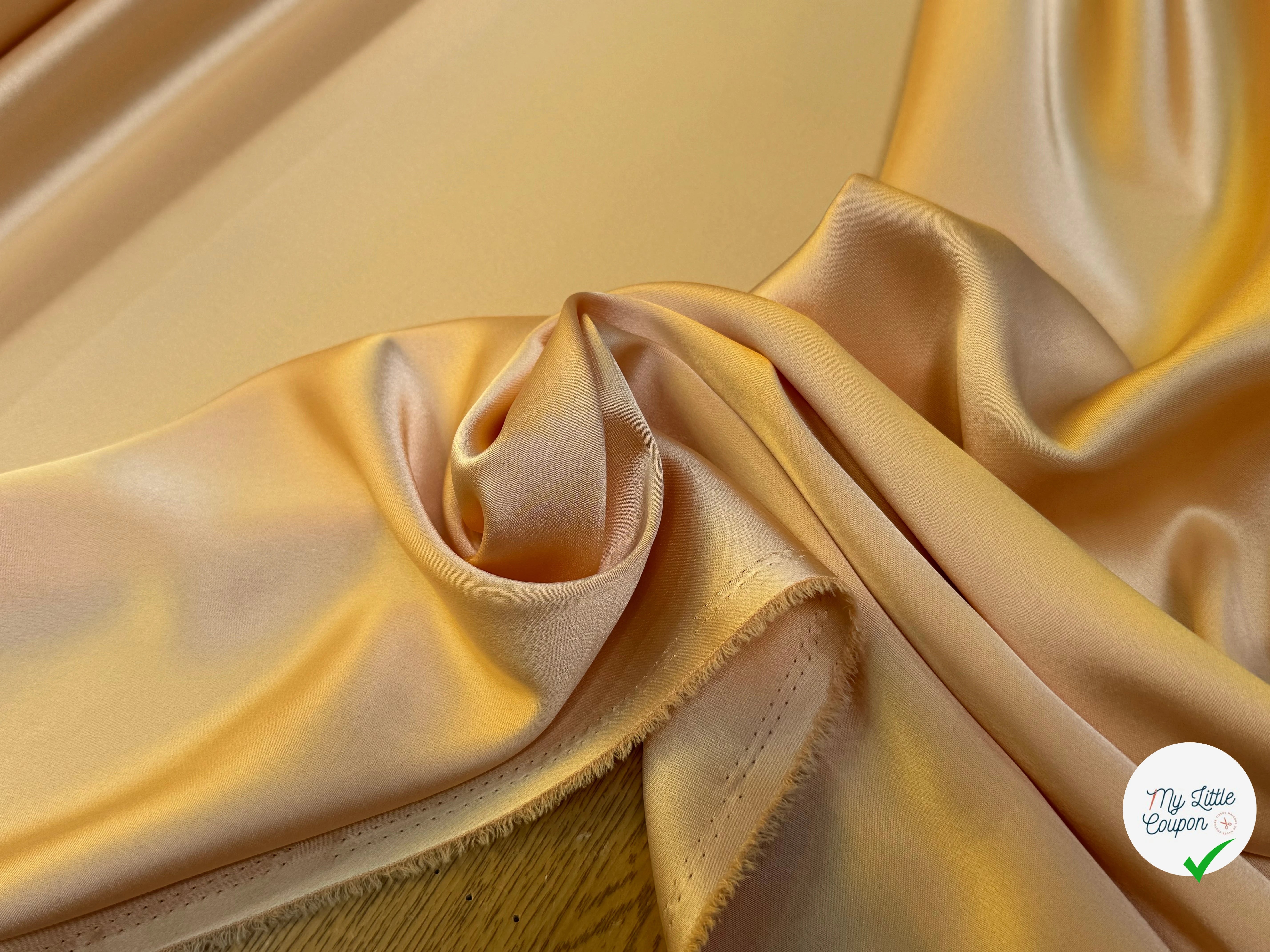 SATIN FLUIDE ACETATE FROID ORANGE ULTRA BEAU - My Little Coupon