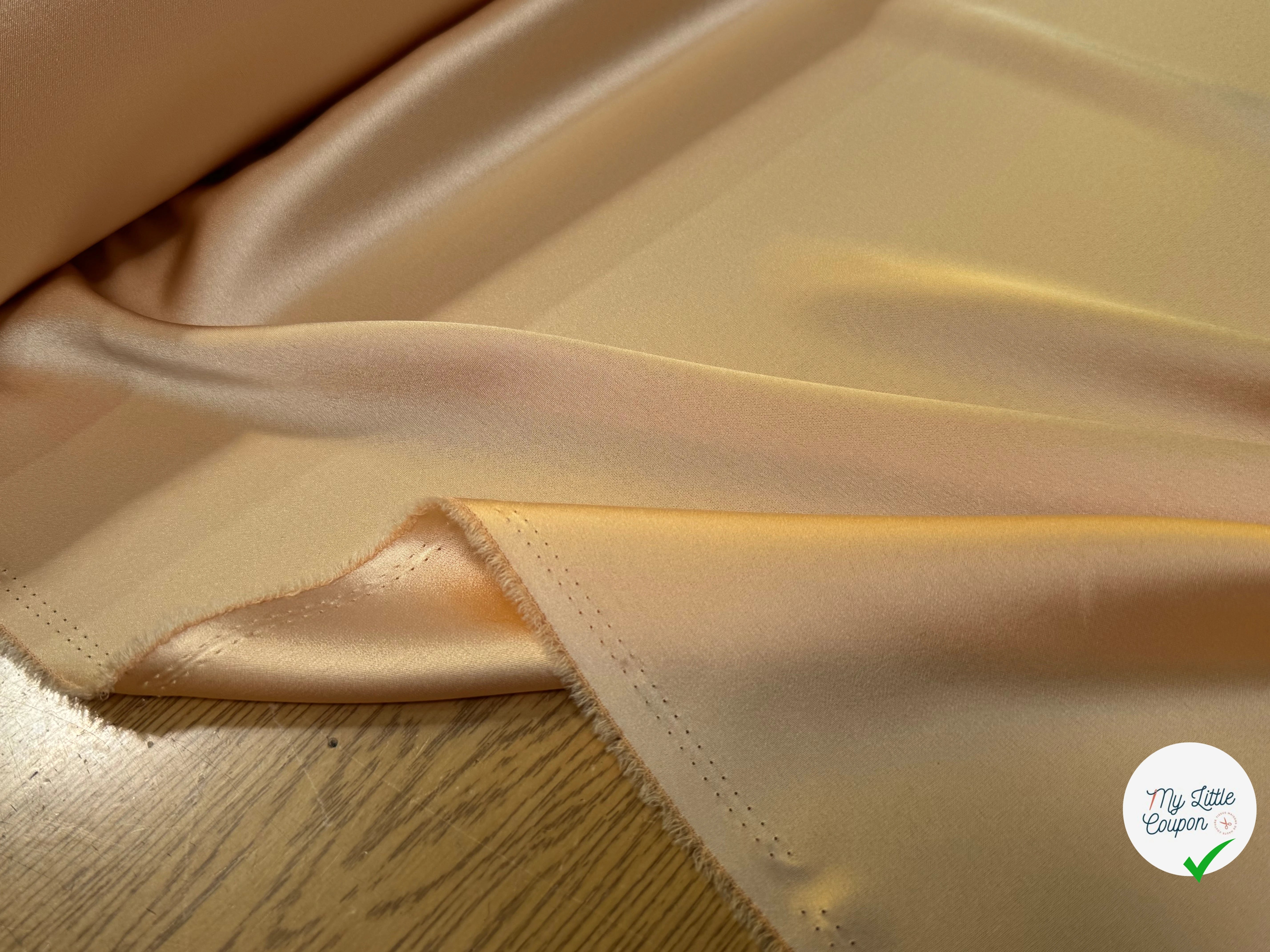 SATIN FLUIDE ACETATE FROID ORANGE ULTRA BEAU - My Little Coupon